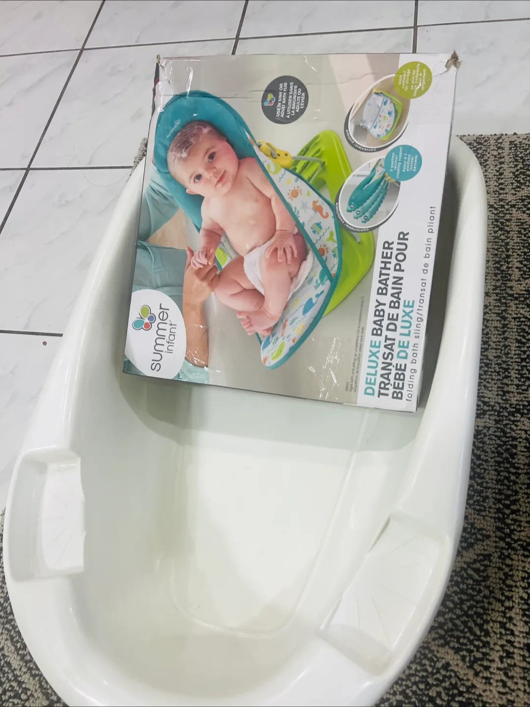 Summer Infant Deluxe Baby Bather & Tub thumbnail