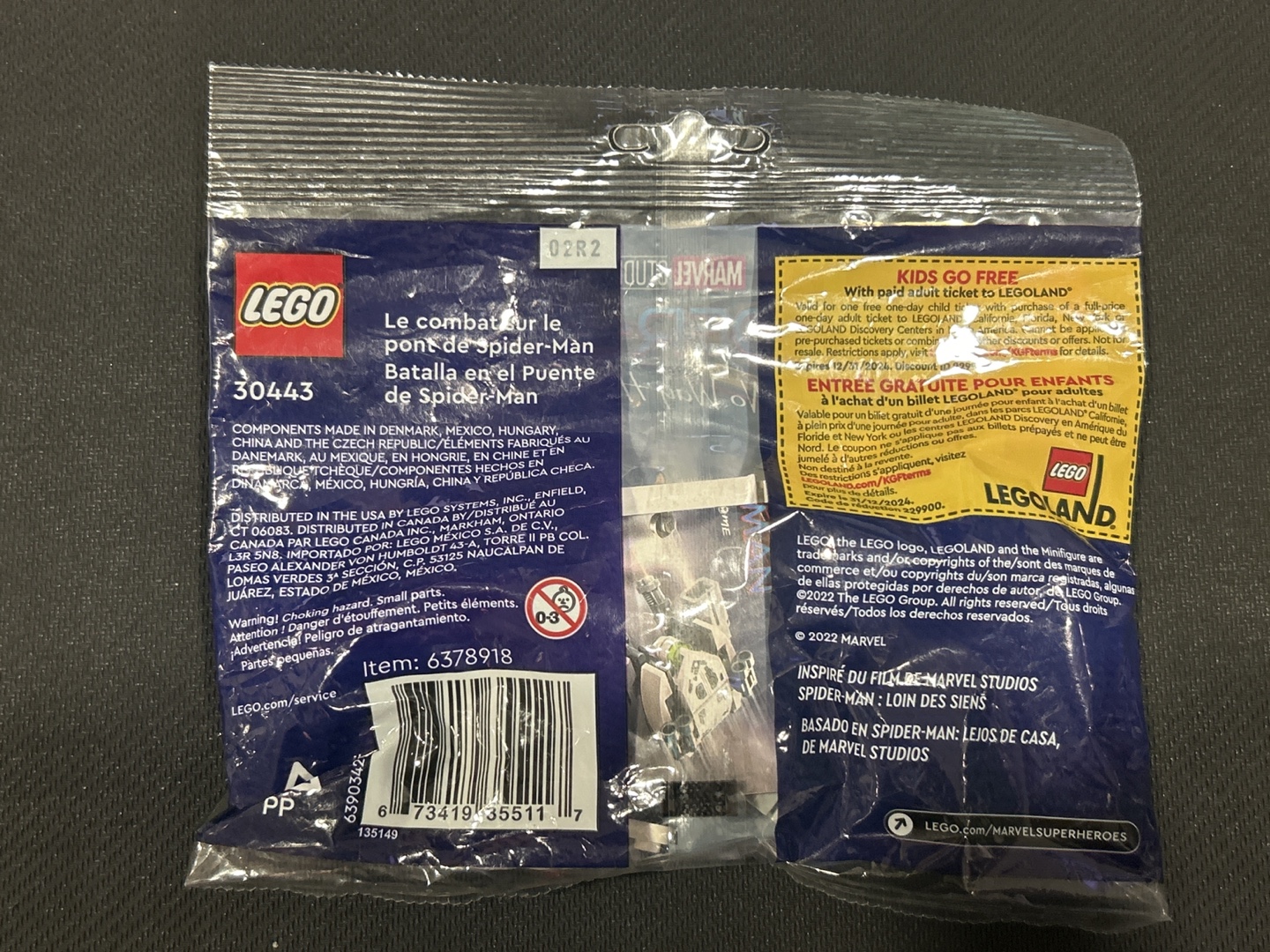LEGO Spider-Man Bridge Battle 30443 - New - photo 2