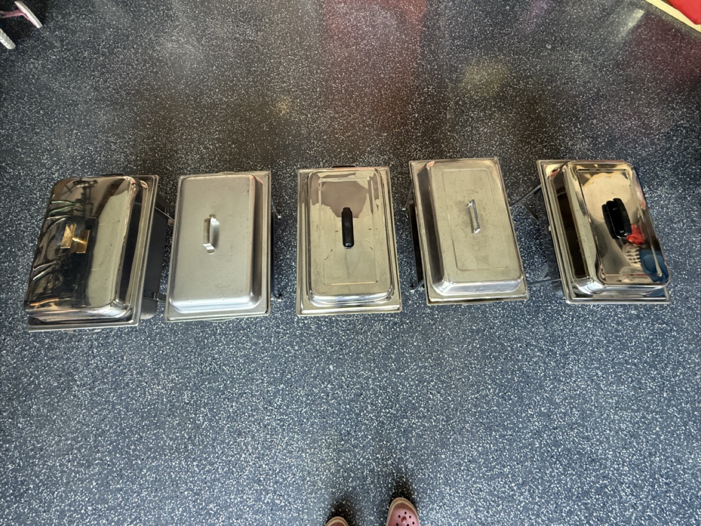 Stainless Steel Chafing Dishes (Set of 5) - photo 2