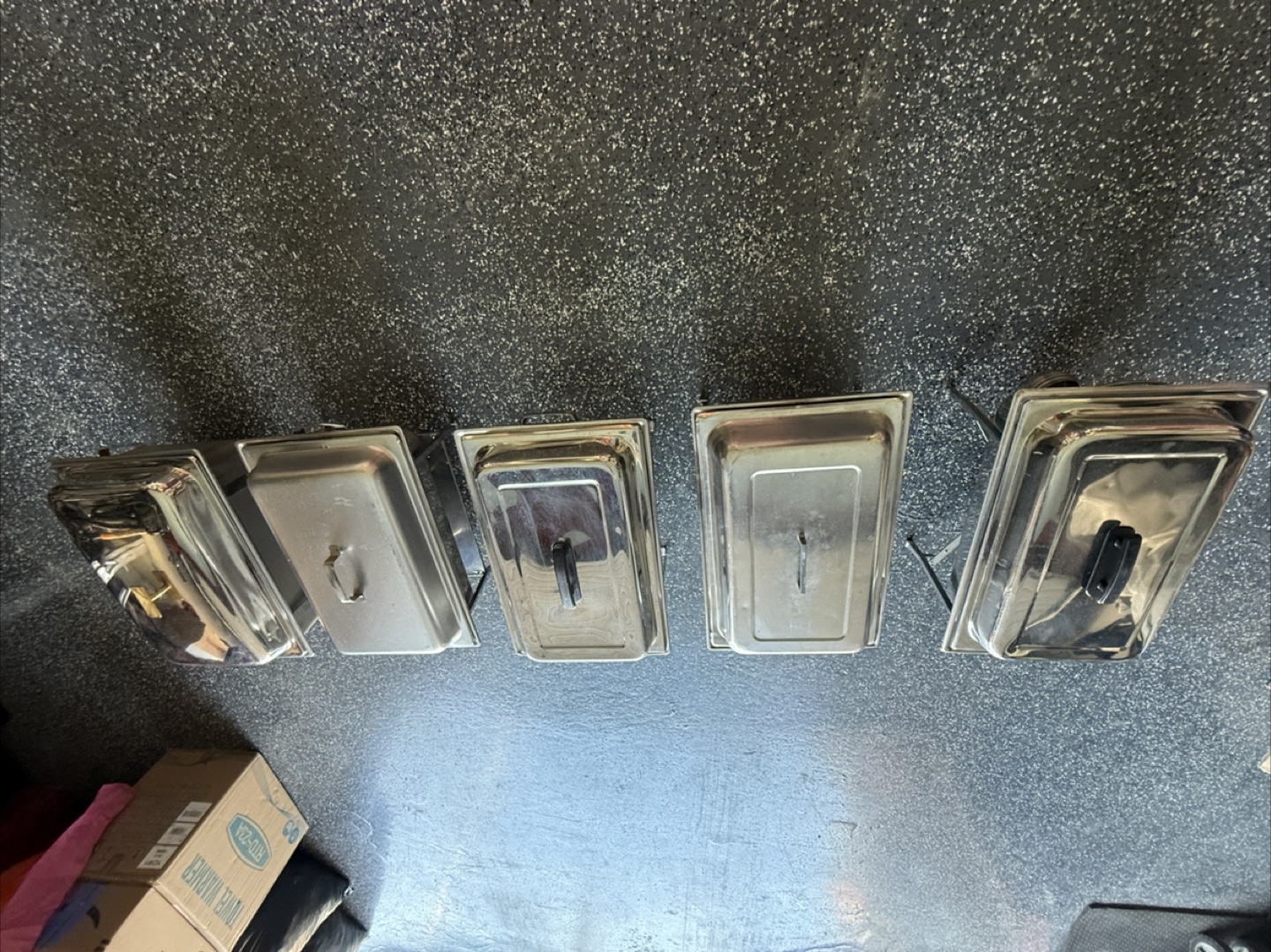 Stainless Steel Chafing Dishes (Set of 5) - photo 4