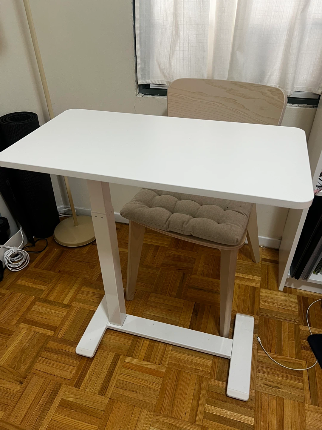 IKEA height adjustable Laptop Stand, White - photo 4