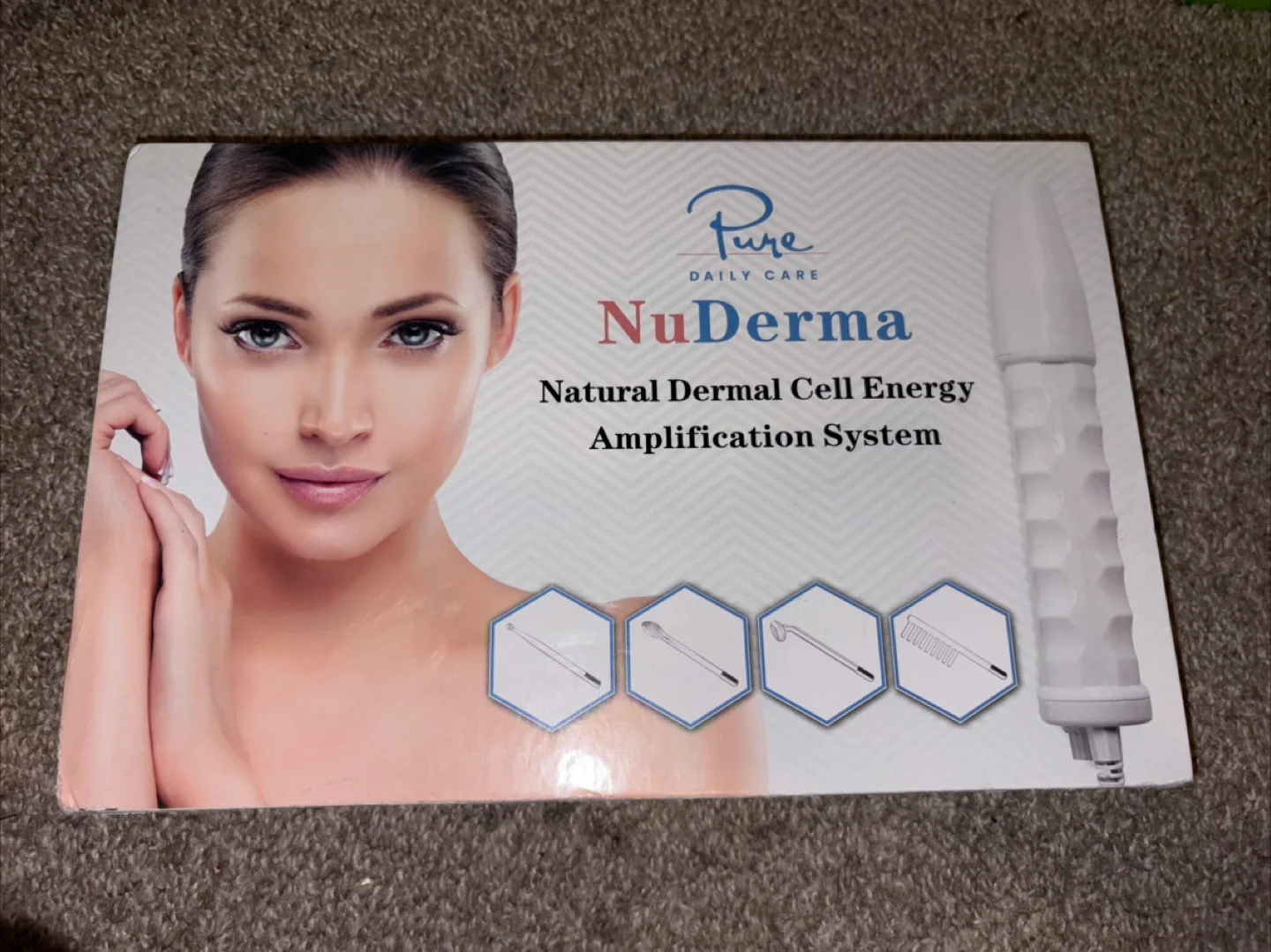 Pure Daily Care NuDerma Skin Therapy Wand - NEW thumbnail