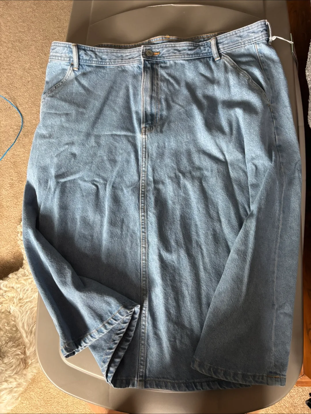 H&M Denim Skirt - Size 18 thumbnail