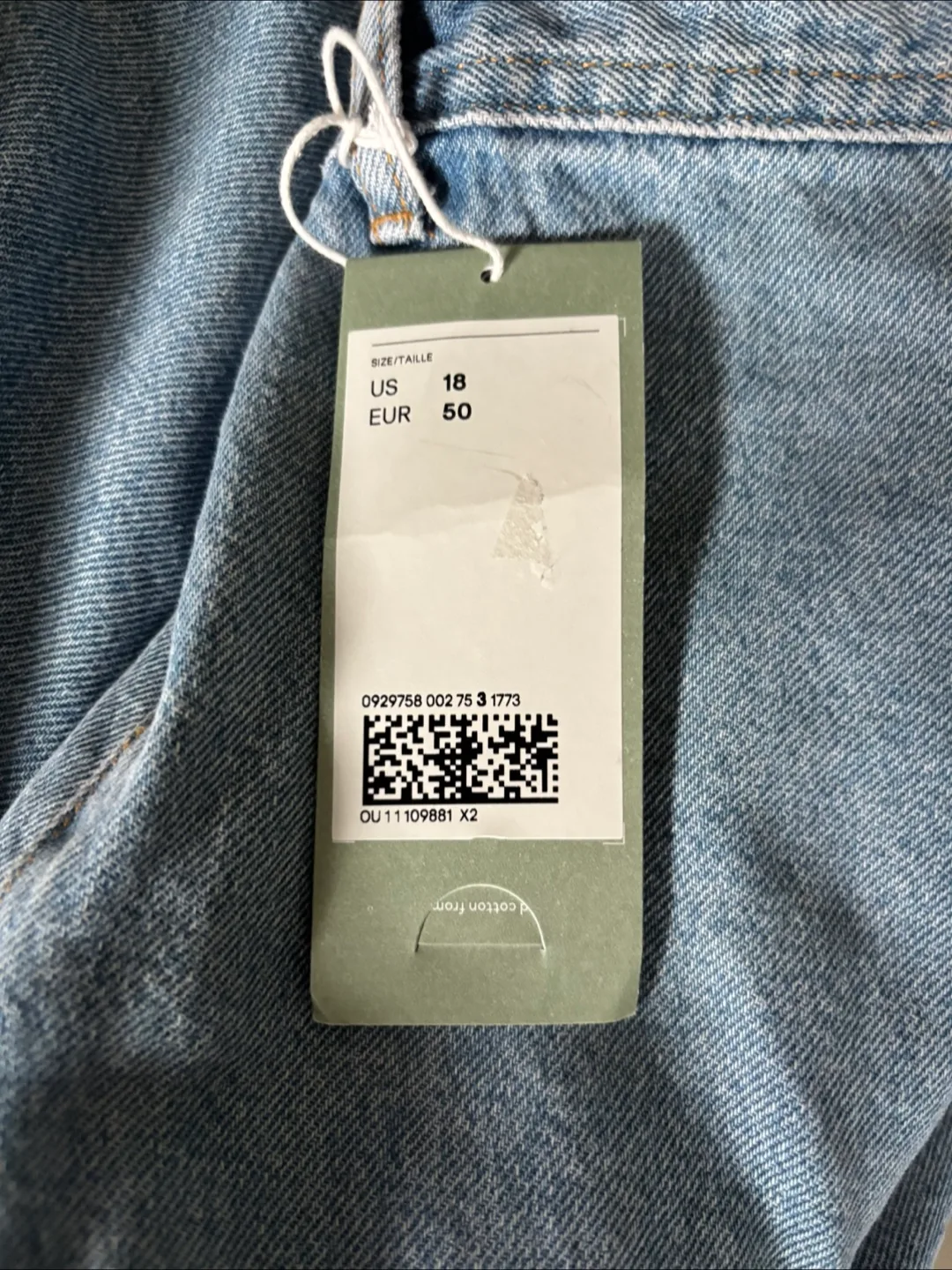 H&M Denim Skirt - Size 18 image indicator(5)