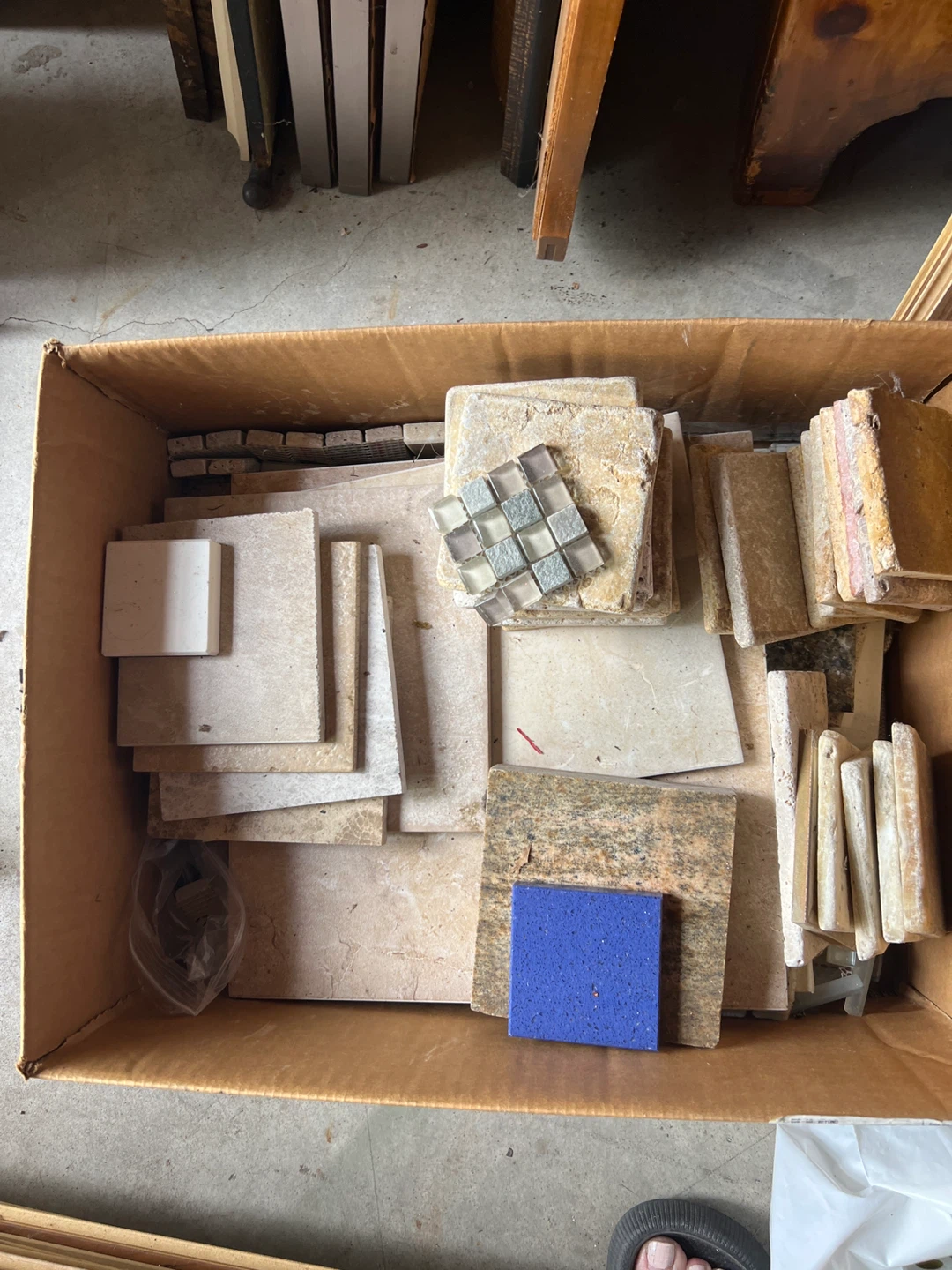 Box of Assorted Tiles