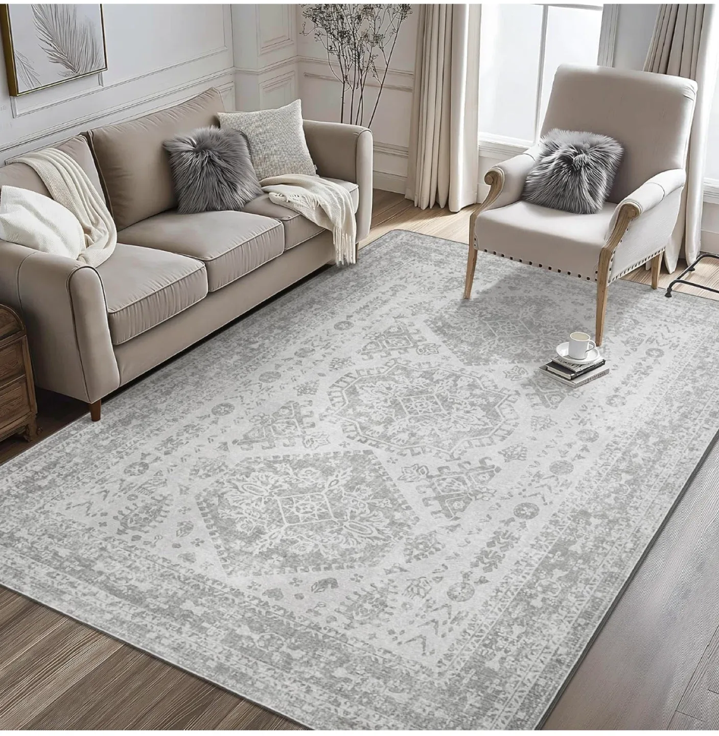 Machine Washable Area Rug - Easy Care thumbnail