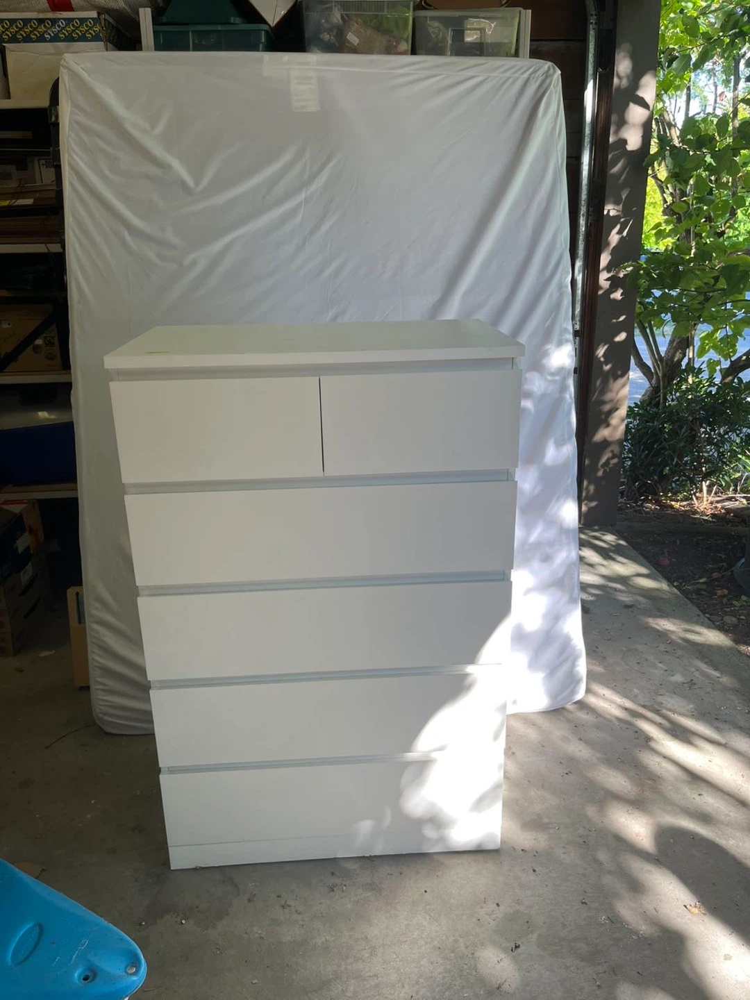 IKEA Hemnes White 6-Drawer Dresser