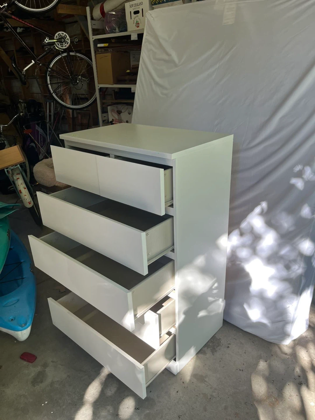 IKEA Hemnes White 6-Drawer Dresser - photo 2