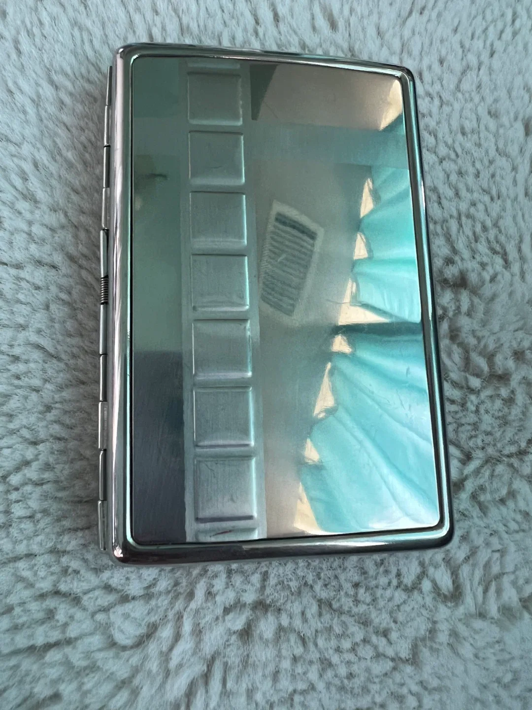 Vintage Stainless Steel Cigarette Case image indicator(2)