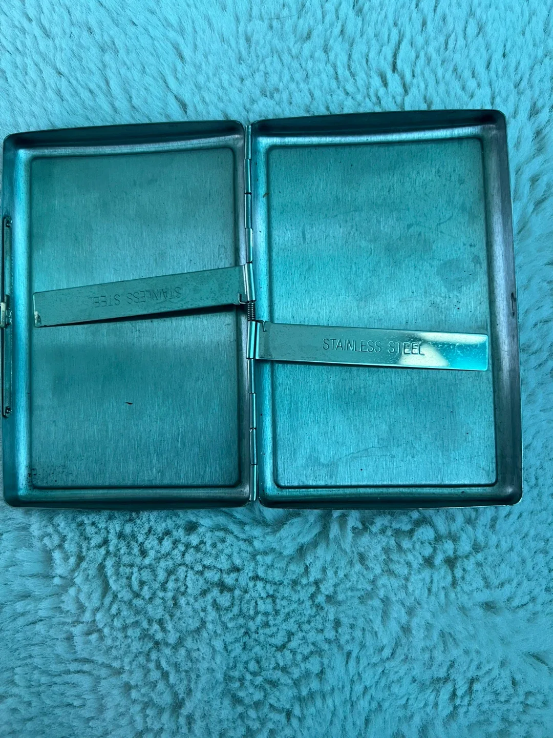 Vintage Stainless Steel Cigarette Case image indicator(3)