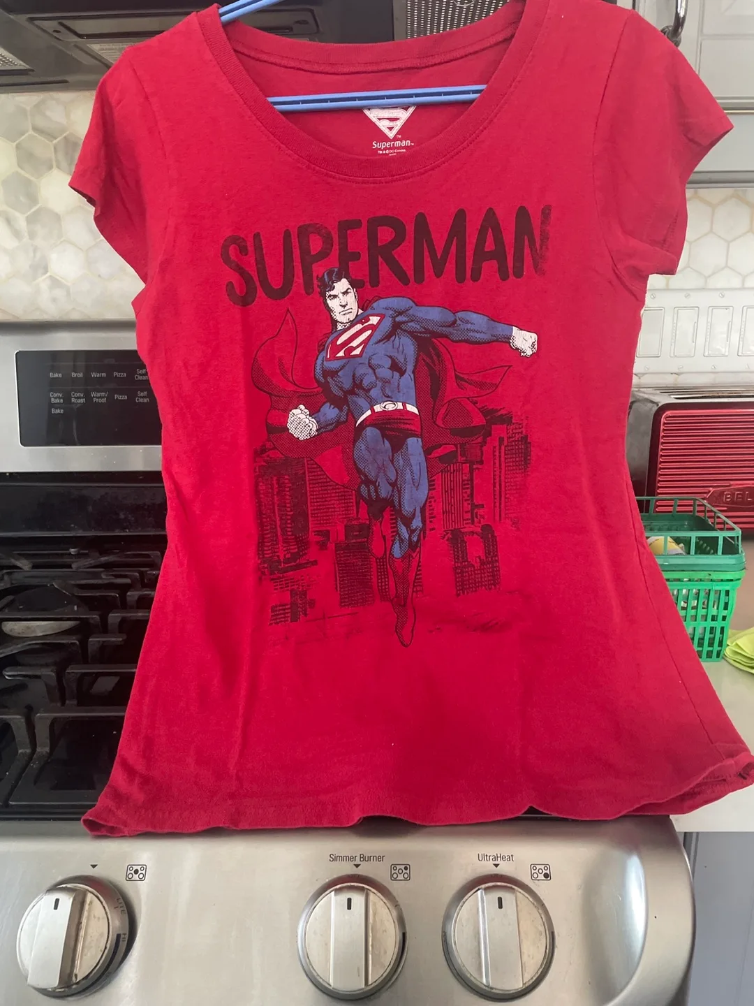 Superman Red T-Shirt - Size XL (15/17) image indicator(3)