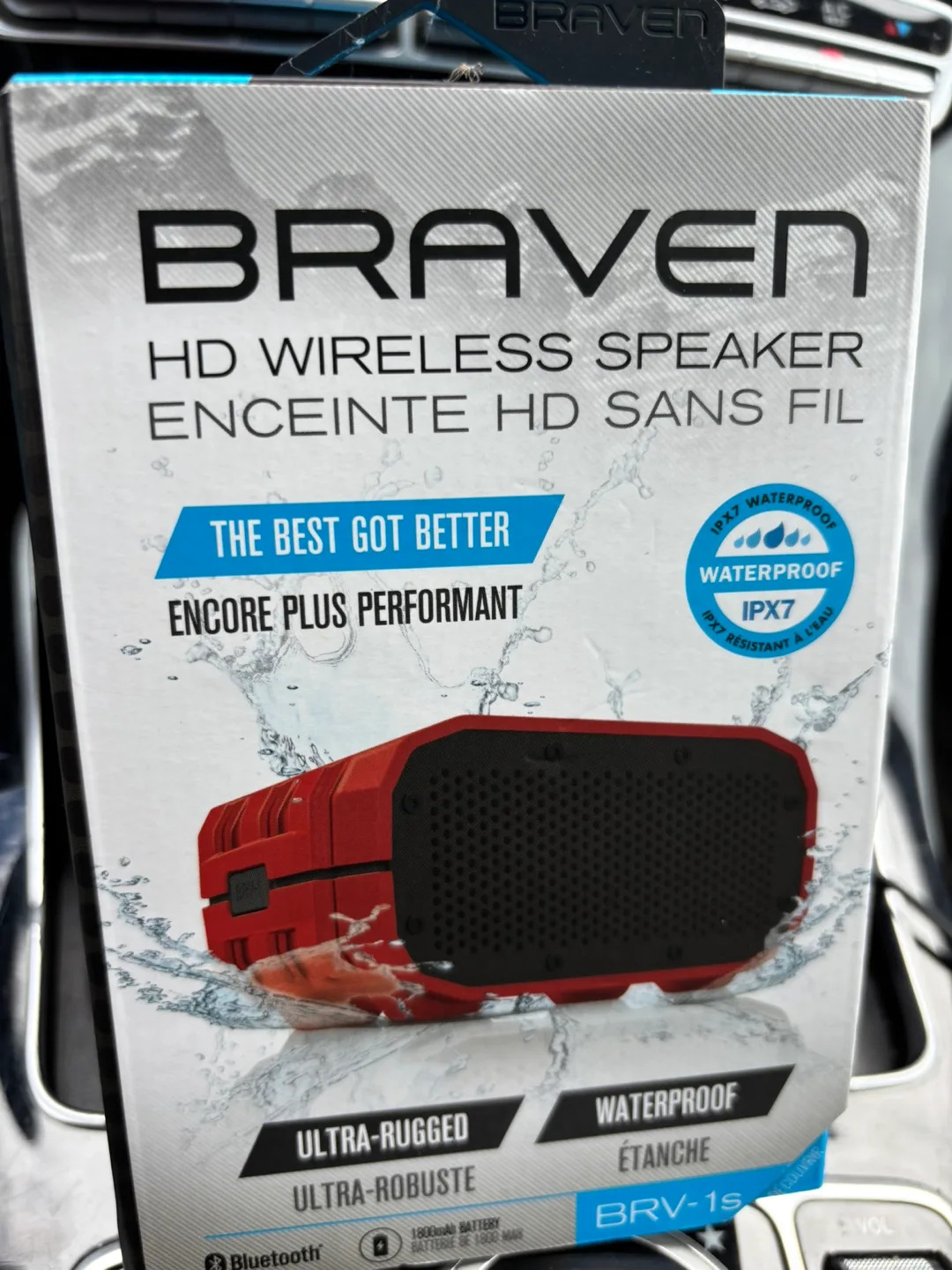 Braven BRV-1s HD Wireless Speaker - Waterproof