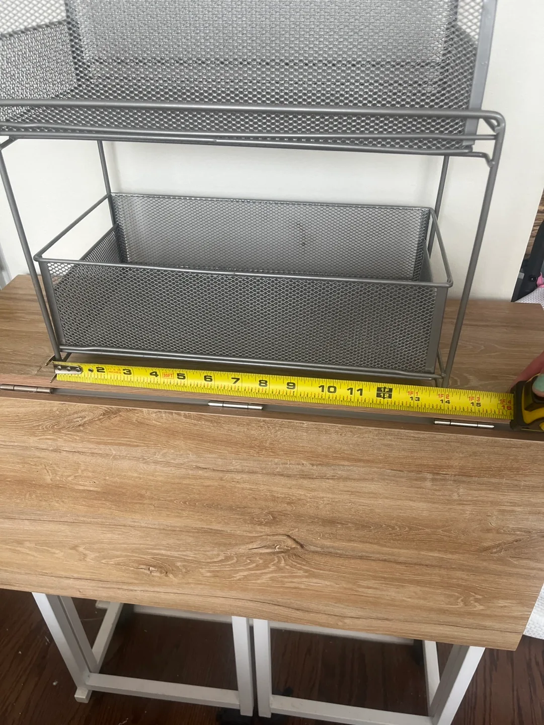 Metal Mesh 2-Tier Organizer image indicator(4)