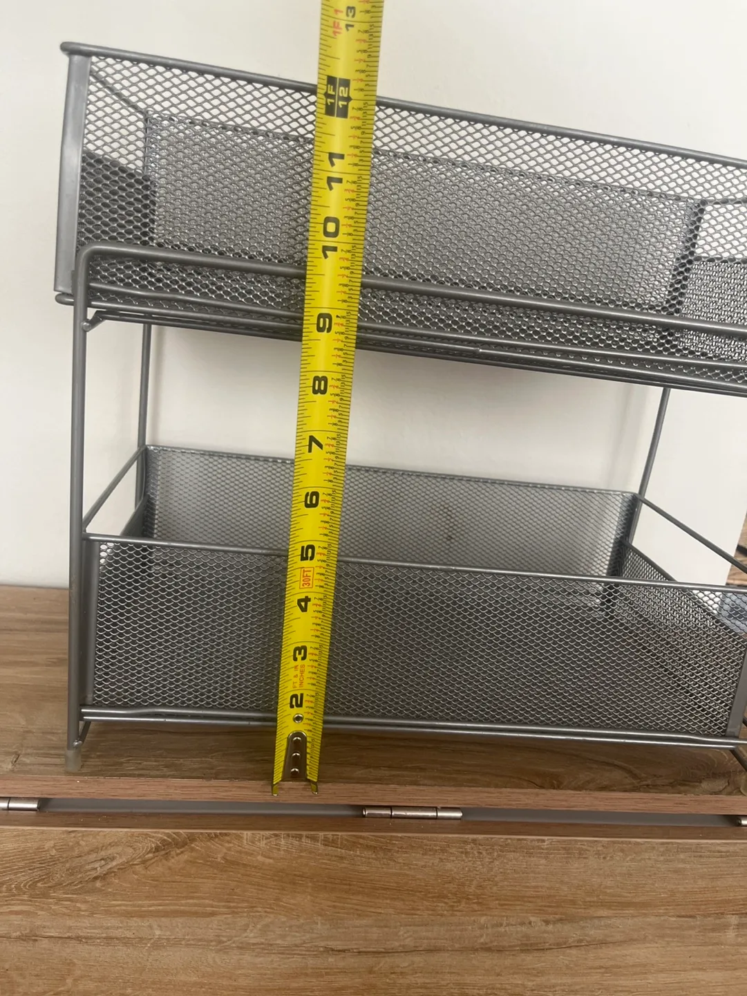 Metal Mesh 2-Tier Organizer image indicator(5)