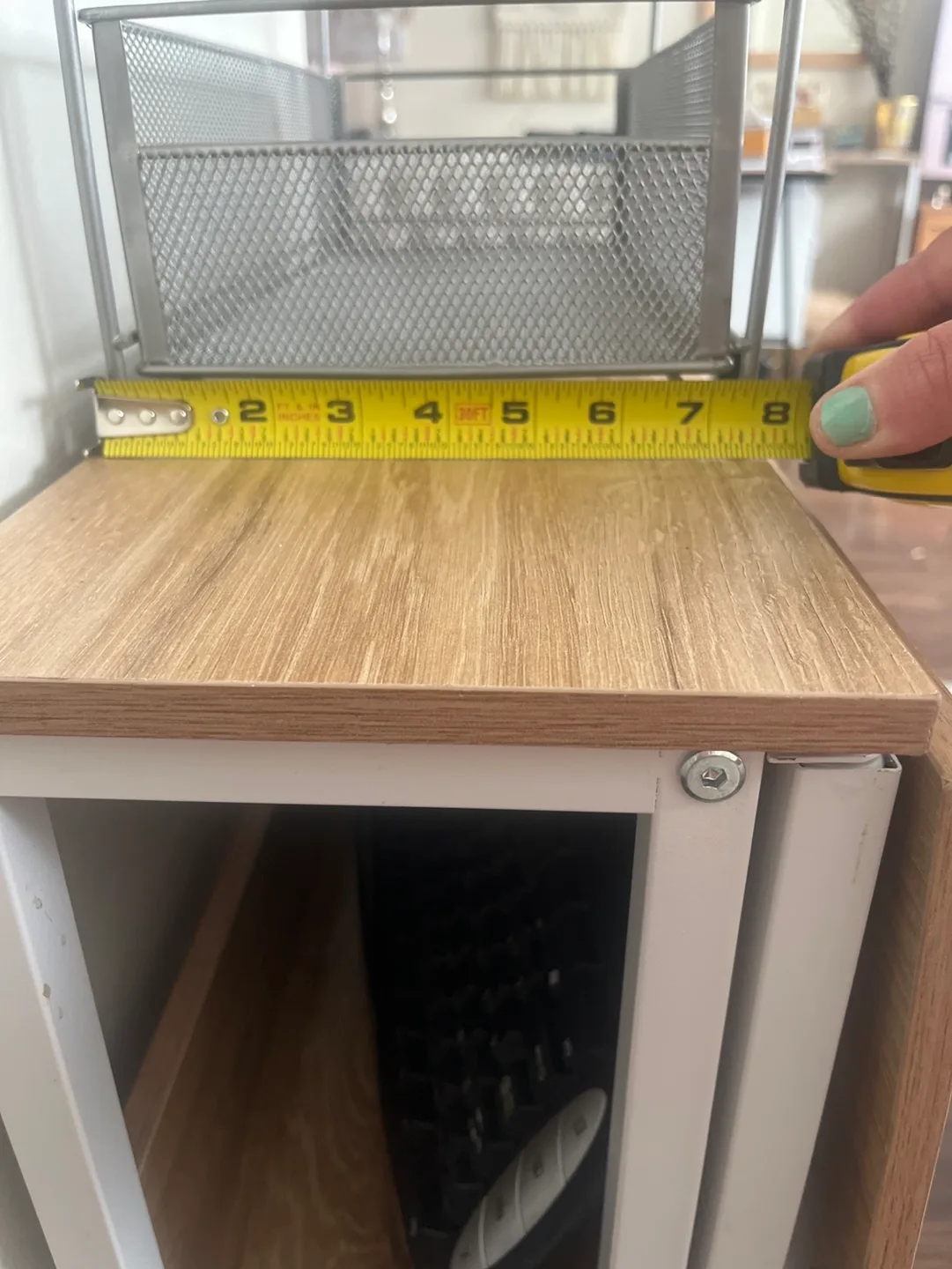 Metal Mesh 2-Tier Organizer image indicator(6)