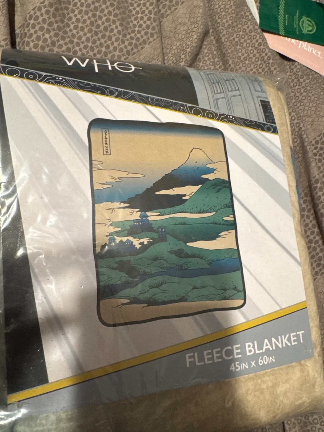 Doctor Who Fleece Blanket 45in x 60in thumbnail
