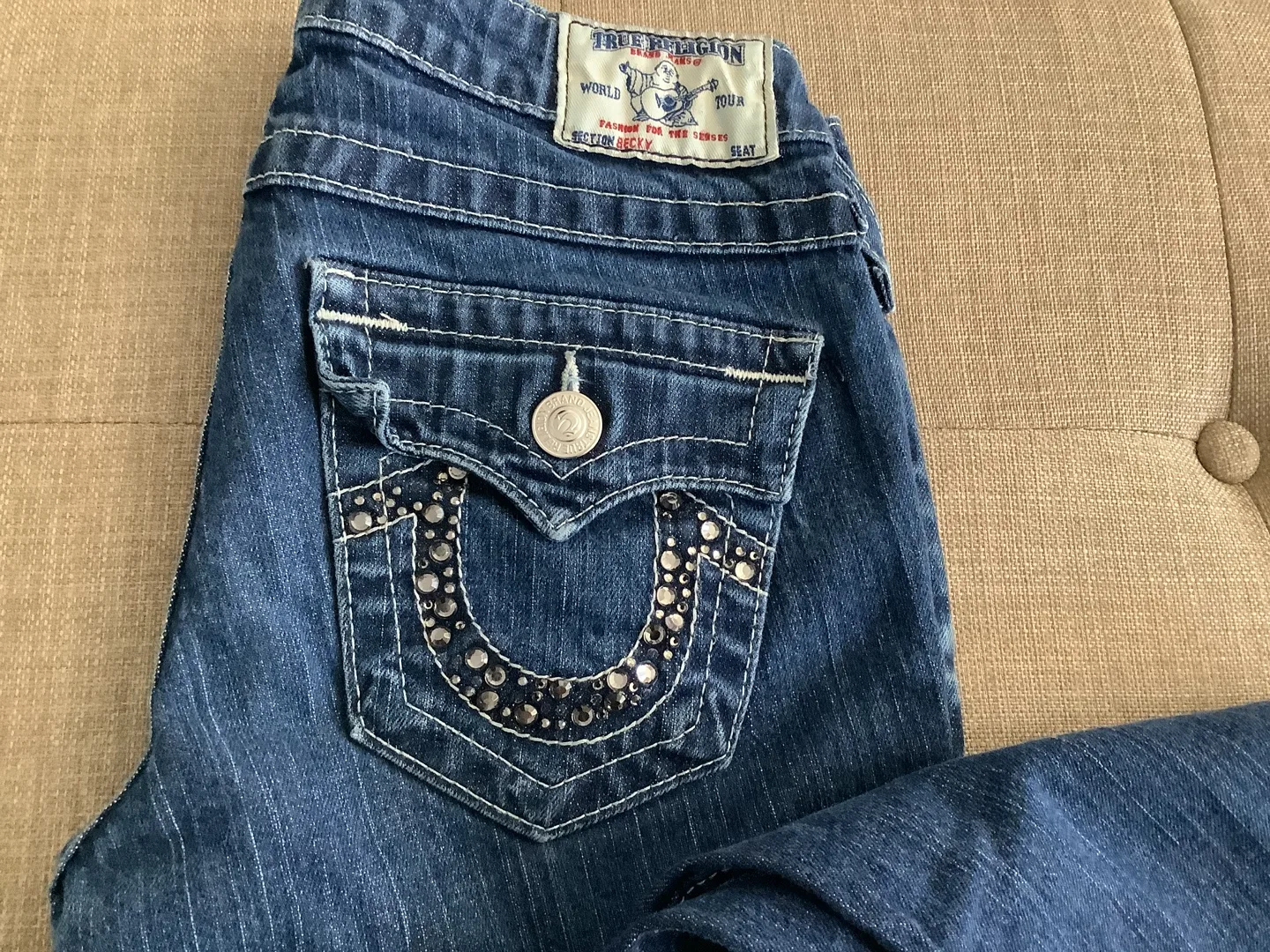 True Religion Jeans, Size 26 image indicator(2)