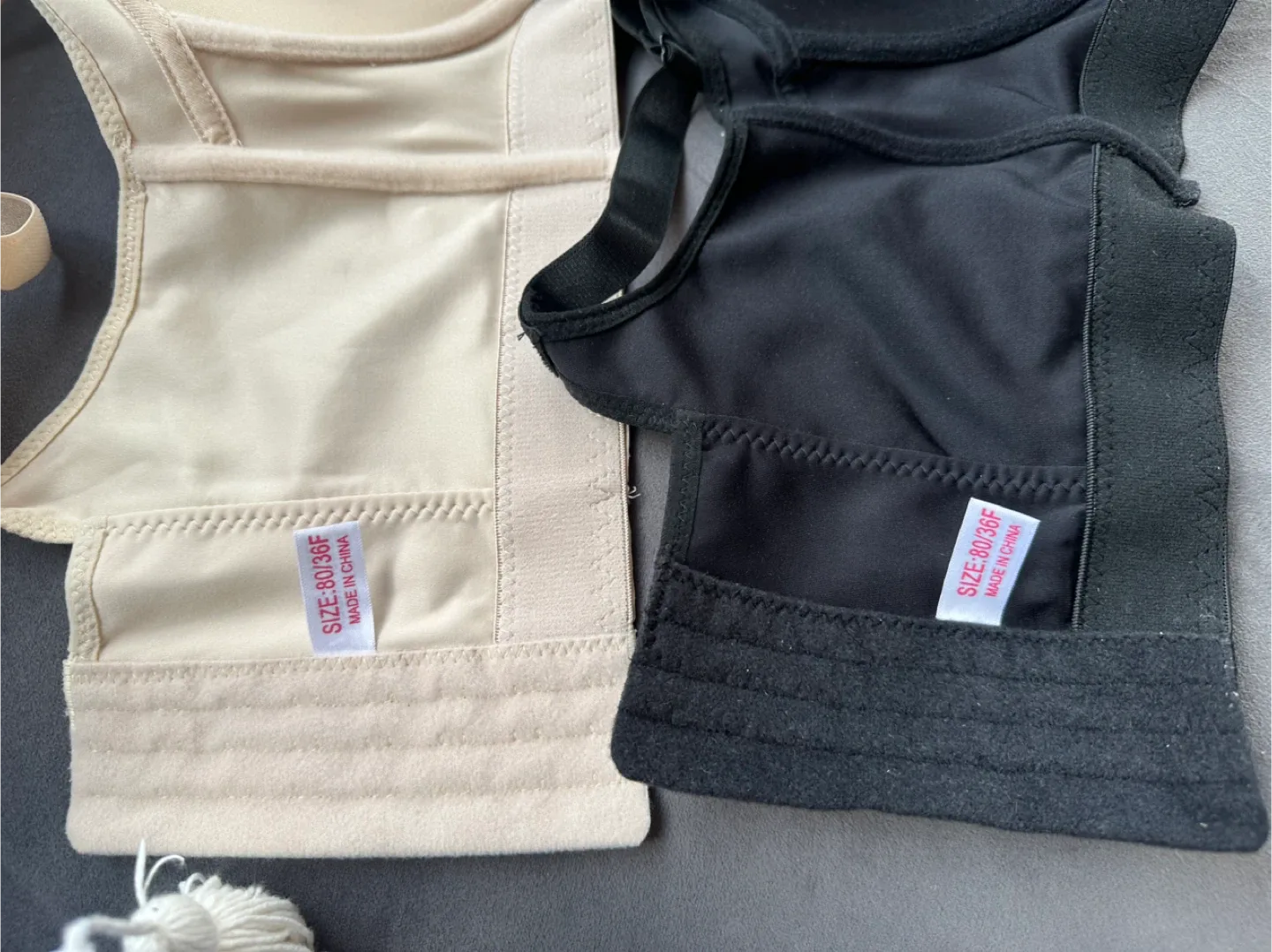 Bras - Size 80/36F - Black and Beige image indicator(3)