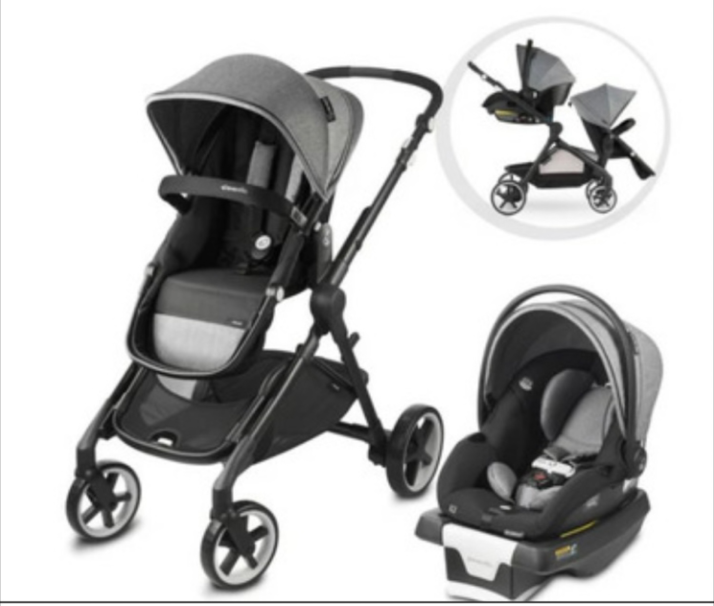 Evenflo Gold Pivot Xpand Double Stroller