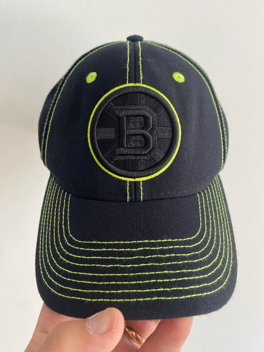 Boston Bruins NHL Hockey Adidas SnapBack Hat thumbnail