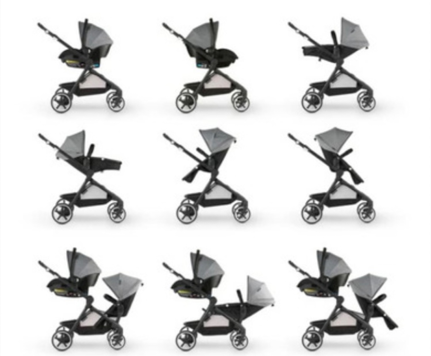 Evenflo Gold Pivot Xpand Double Stroller - photo 3