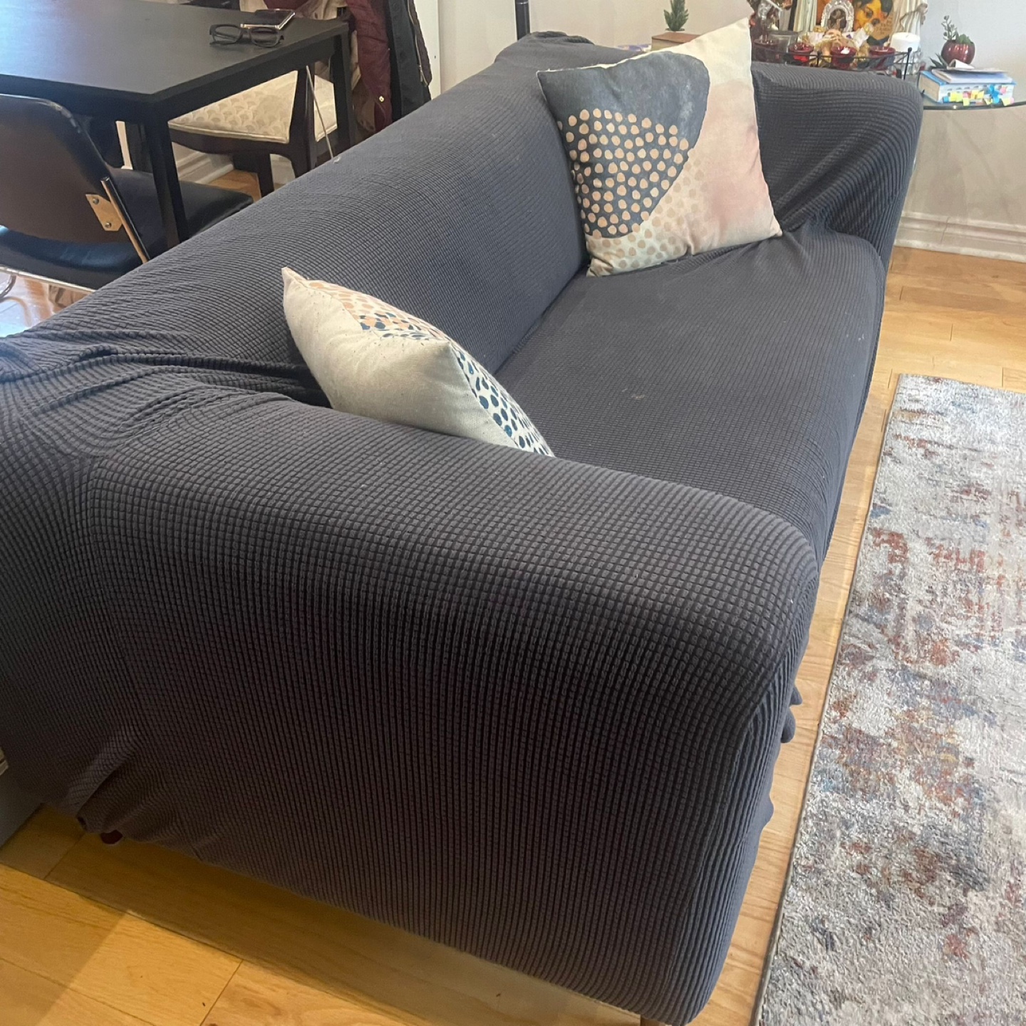 Couch Cover - Dark Grey - photo 5