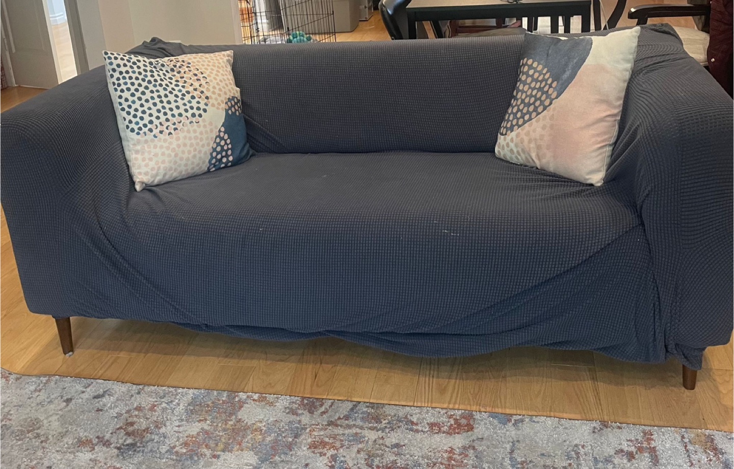 Couch Cover - Dark Grey - photo 4