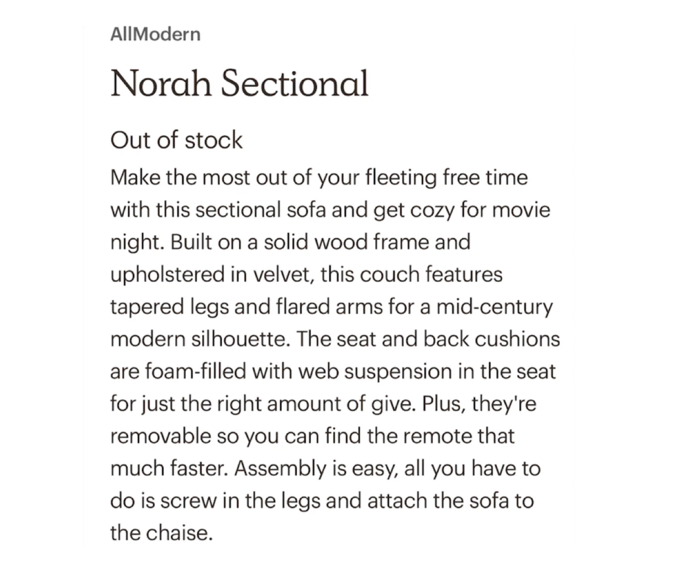 Havenly Norah Sectional Sofas - photo 5