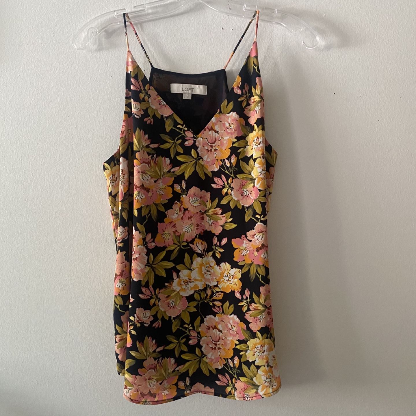 Loft Floral Print Cami, Size M - photo 4