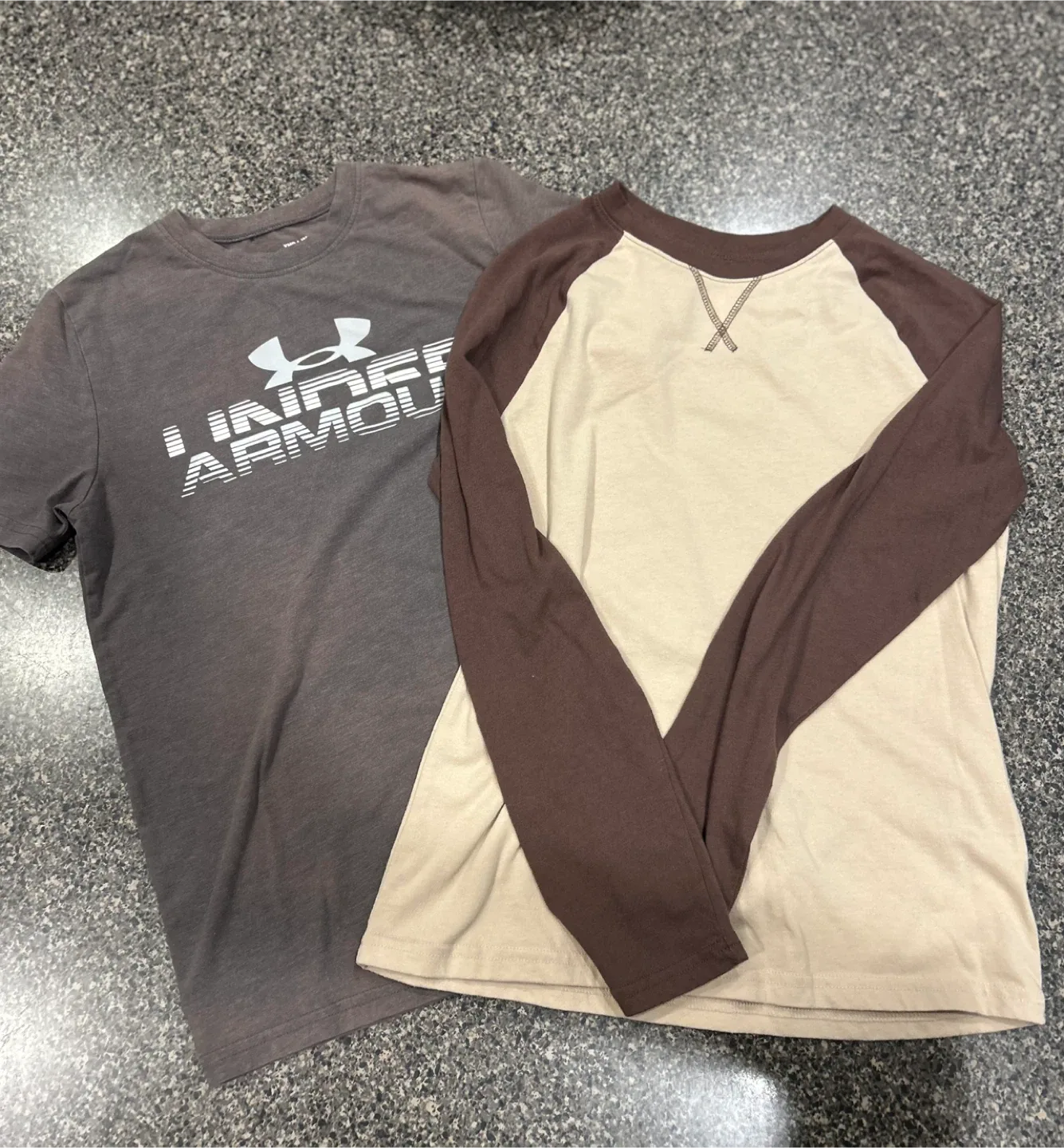 Under Armour T-Shirt and Long Sleeve Shirt thumbnail