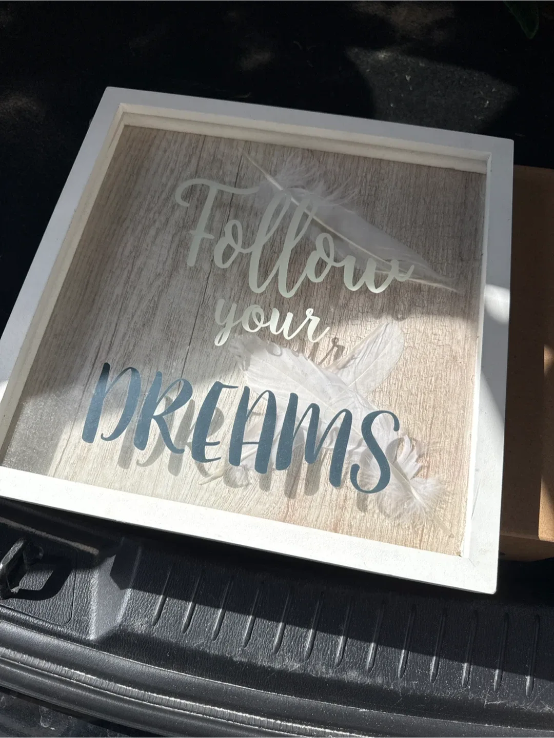 Follow Your Dreams Feather standing Art thumbnail