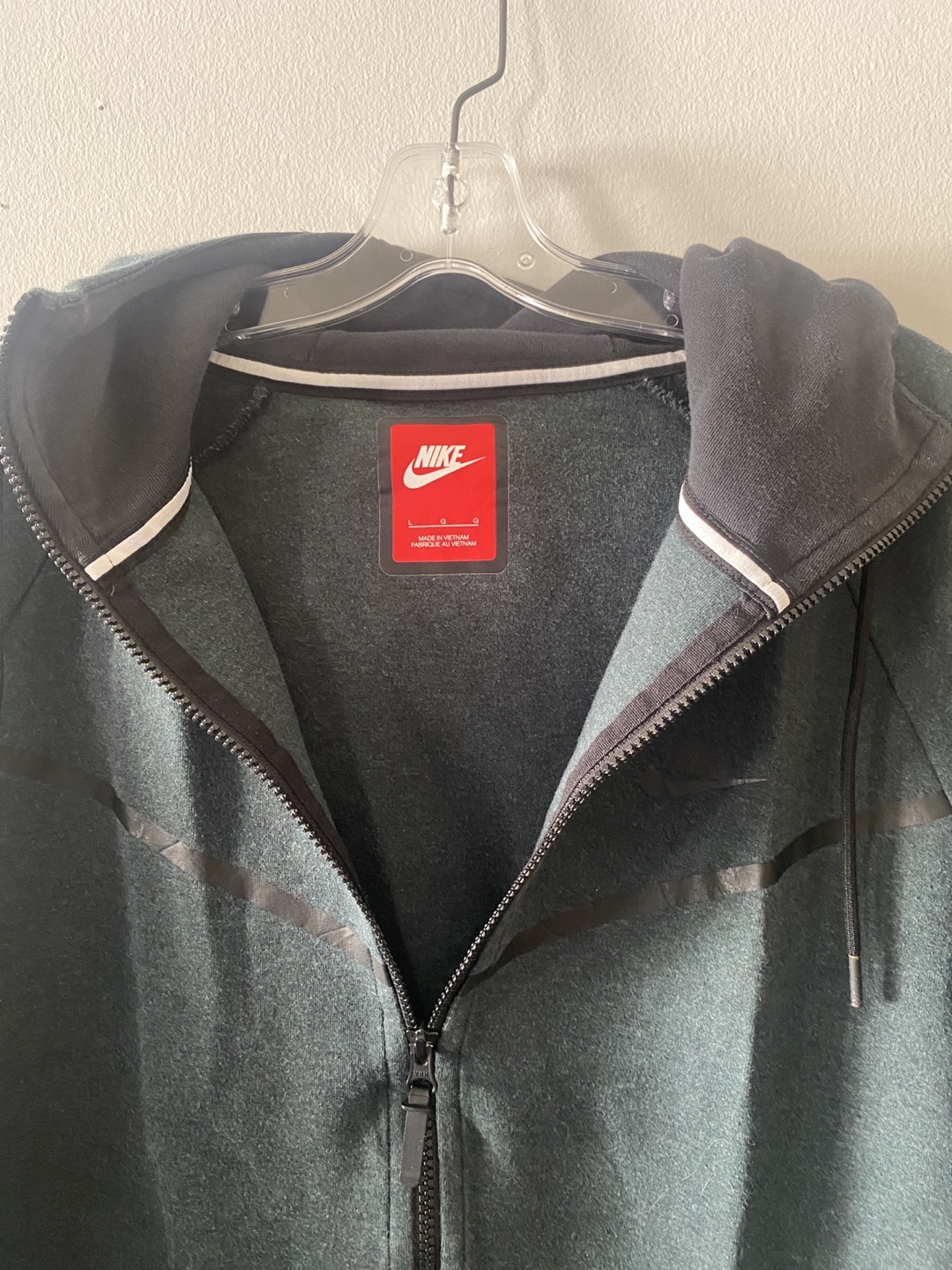 Nike Tech Fleece Hoodie - Dark Green - photo 2