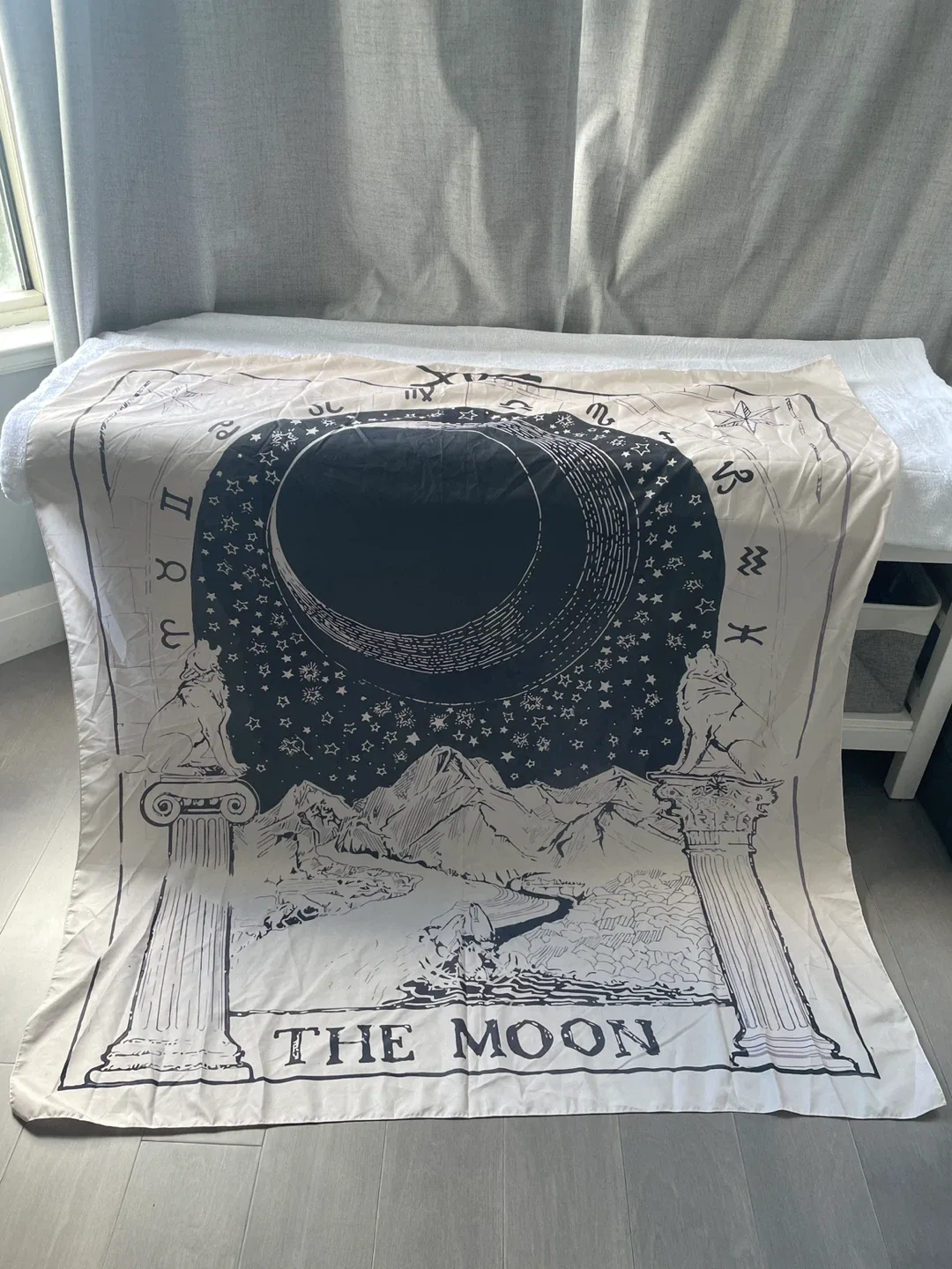 The Moon Tapestry Wall Hanging thumbnail