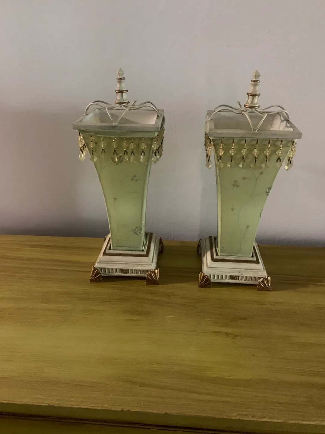 Pair of Decorative Bedside Lamps image indicator(2)