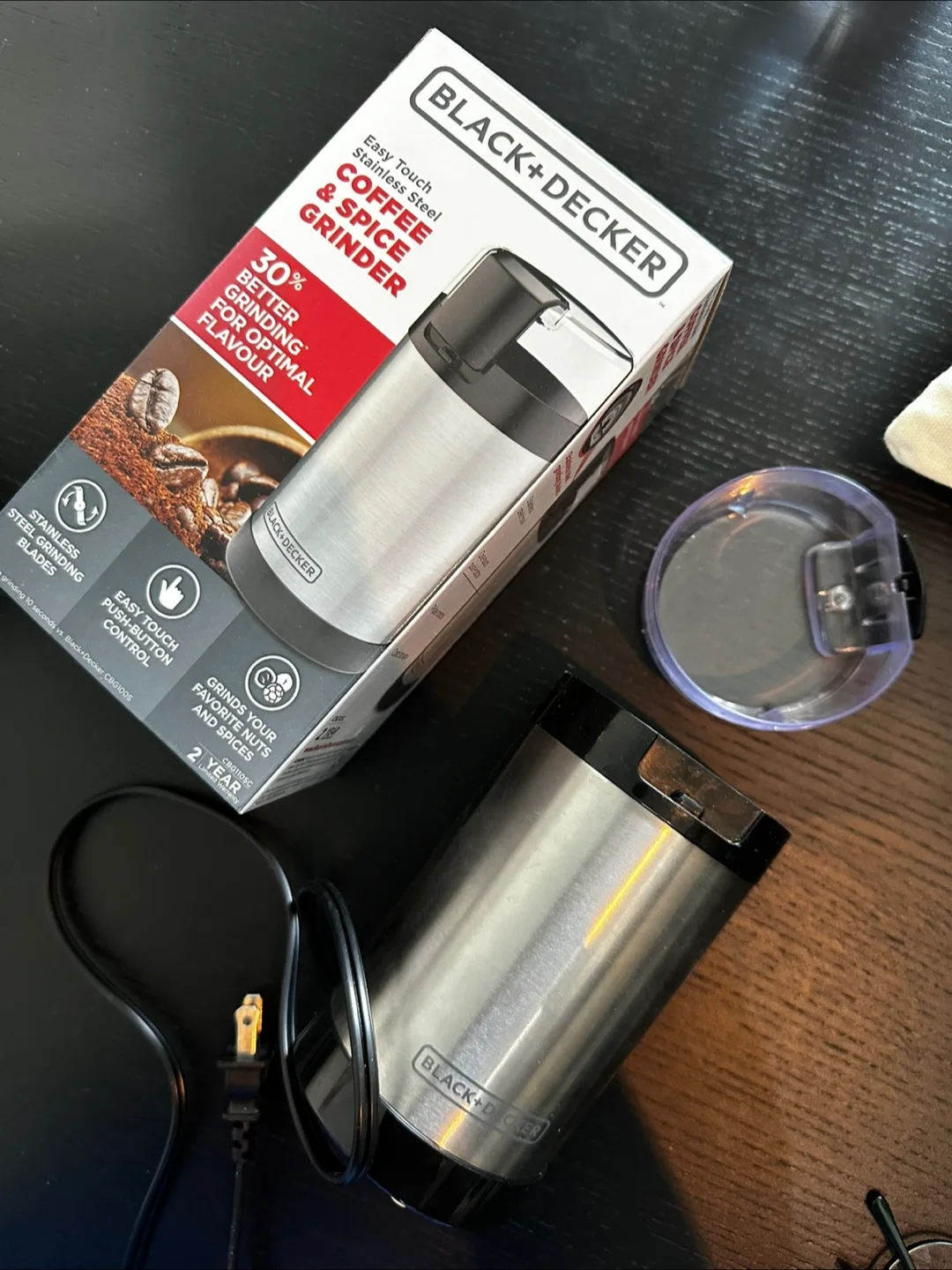 Black+Decker Coffee & Spice Grinder image indicator(2)