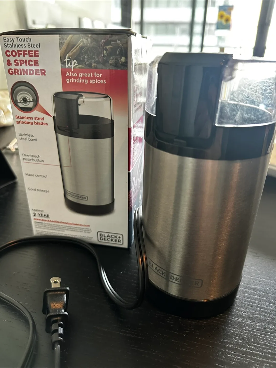 Black+Decker Coffee & Spice Grinder thumbnail
