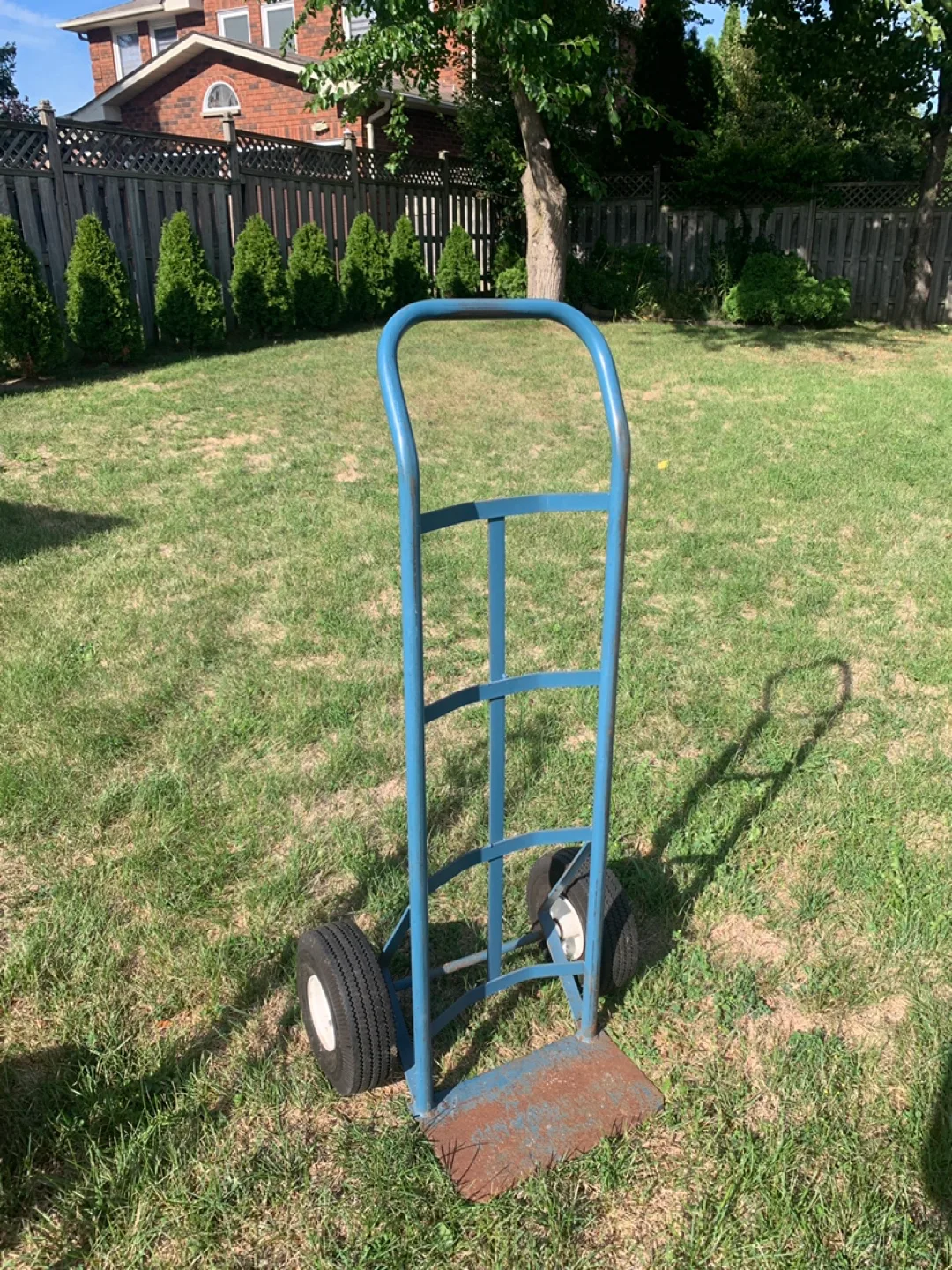 Blue Hand Truck Dolly thumbnail