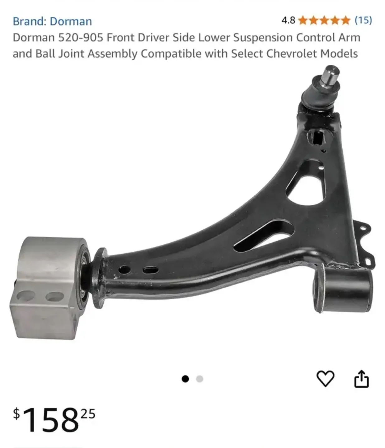 Dorman Control Arm Ball Joint Impala image indicator(2)