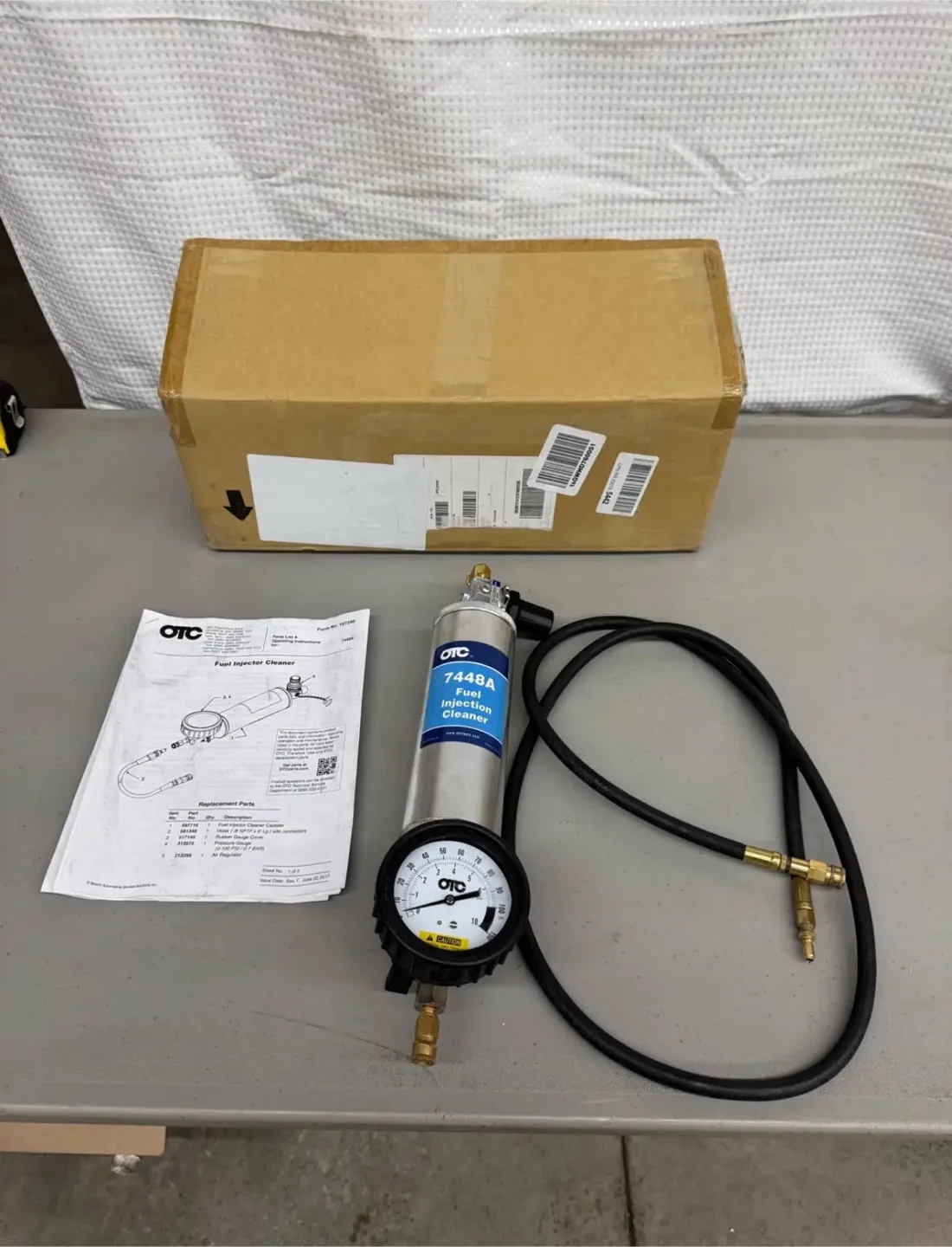 OTC Fuel Injection Cleaner Canister image indicator(5)