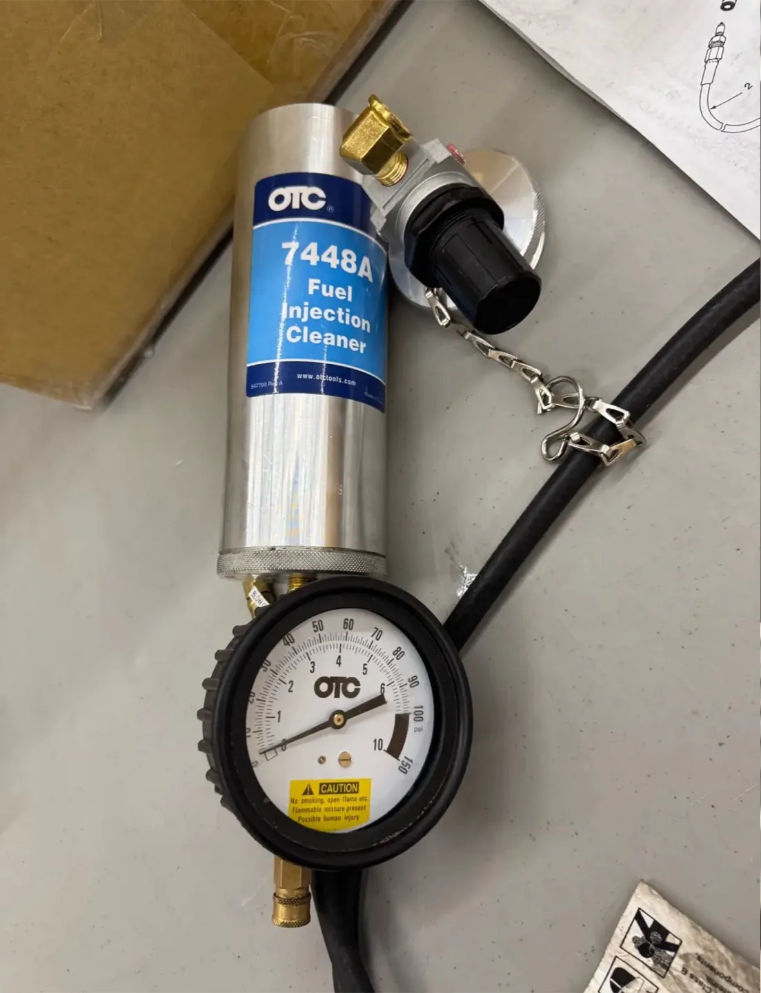 OTC Fuel Injection Cleaner Canister image indicator(7)
