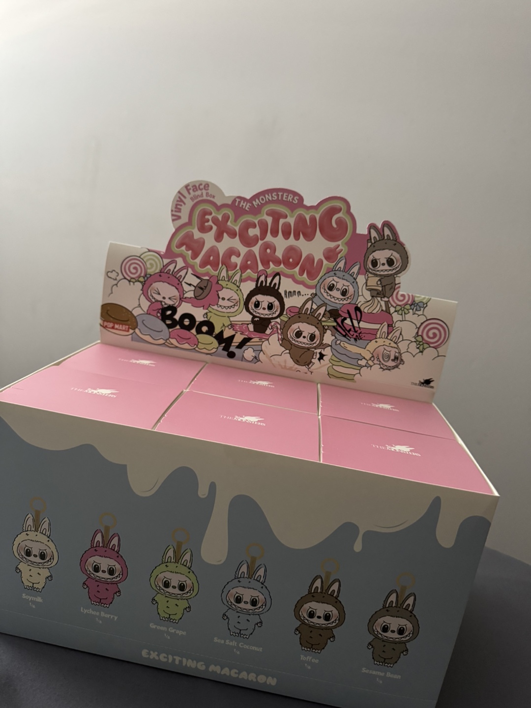 Pop Mart The Monsters Exciting Macaron Blind Box