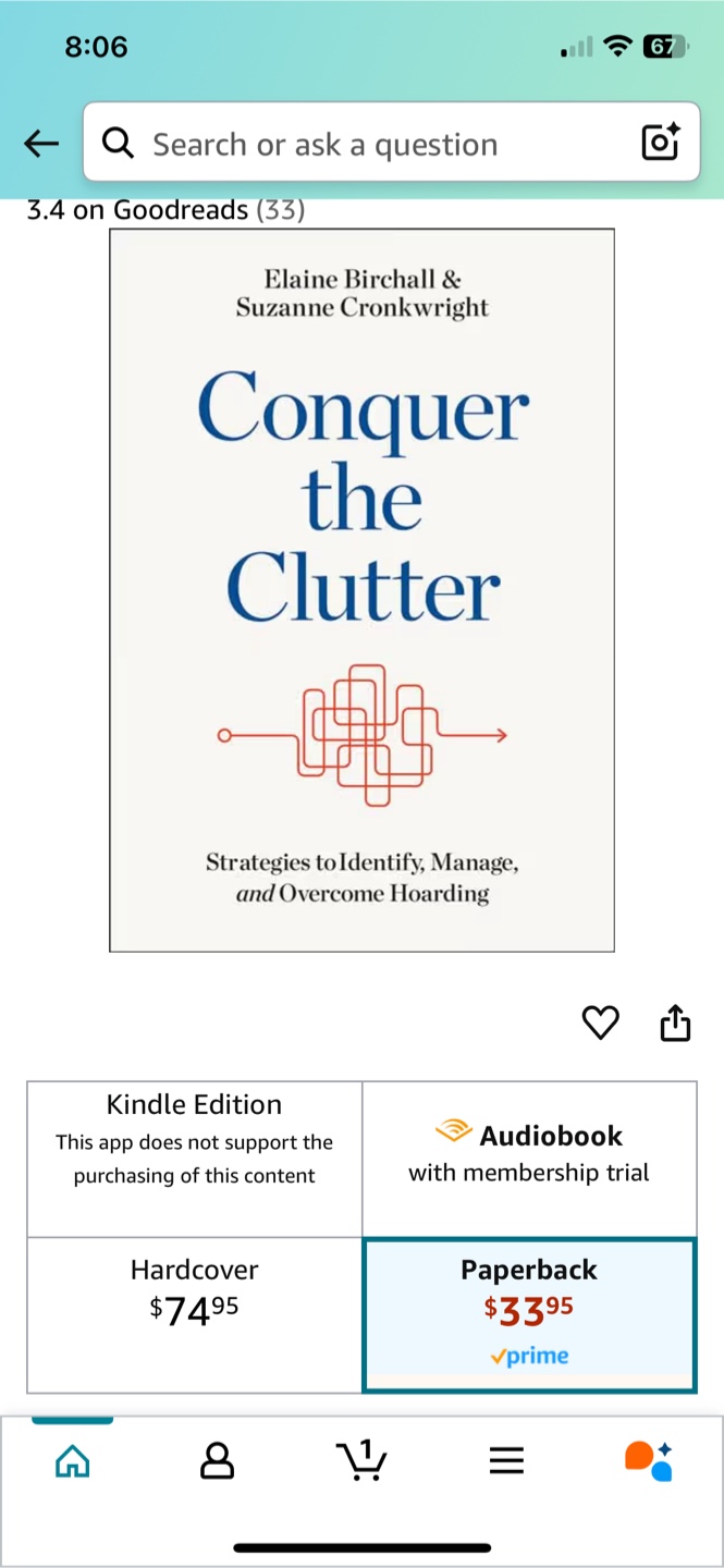 Conquer the Clutter book