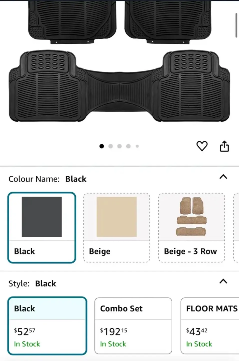 FH Group Universal Floor Mats image indicator(2)