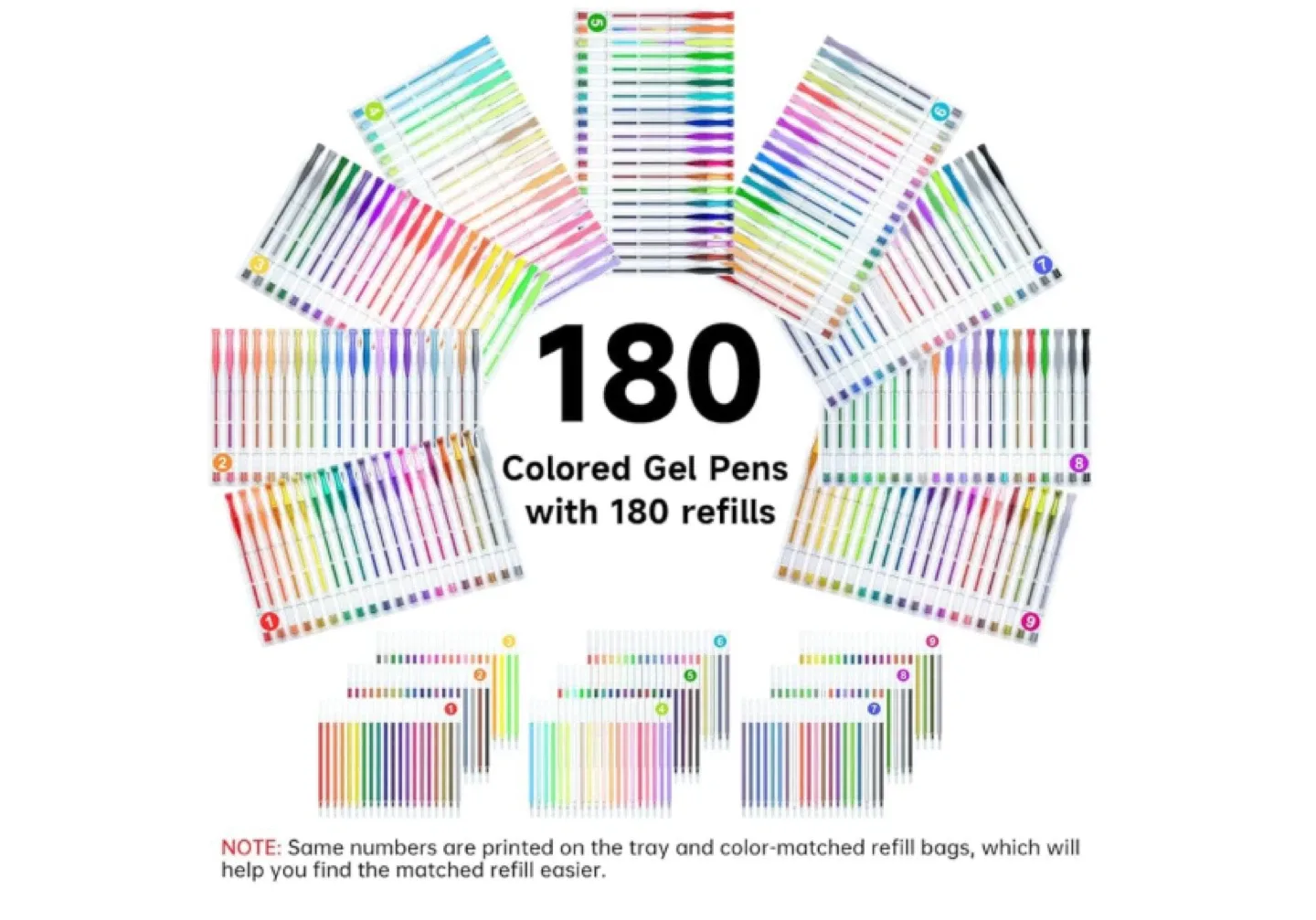 Shuttle Art 360 Gel Pen Set - Artist Quality image indicator(2)