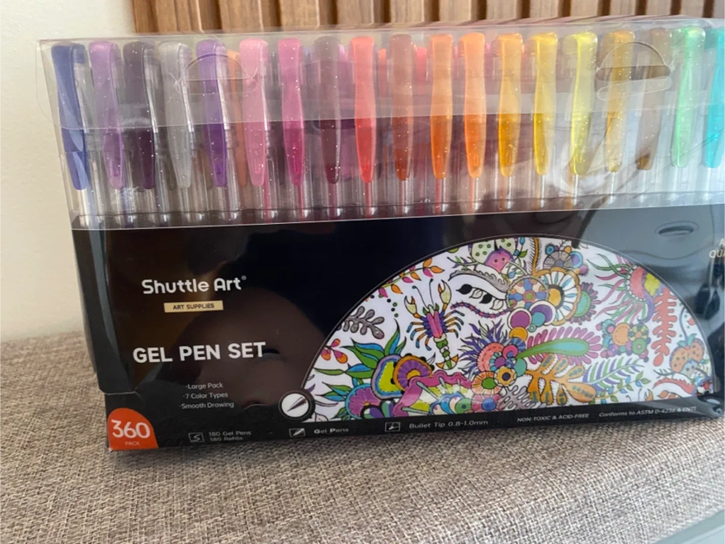 Shuttle Art 360 Gel Pen Set - Artist Quality image indicator(6)