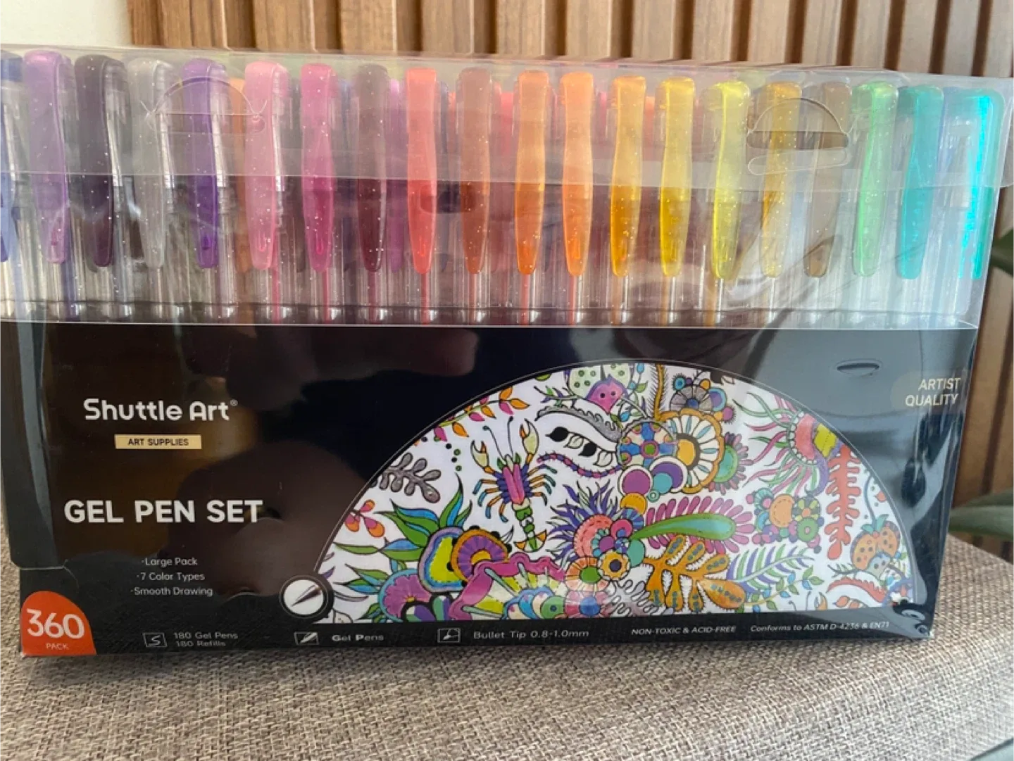 Shuttle Art 360 Gel Pen Set - Artist Quality image indicator(7)