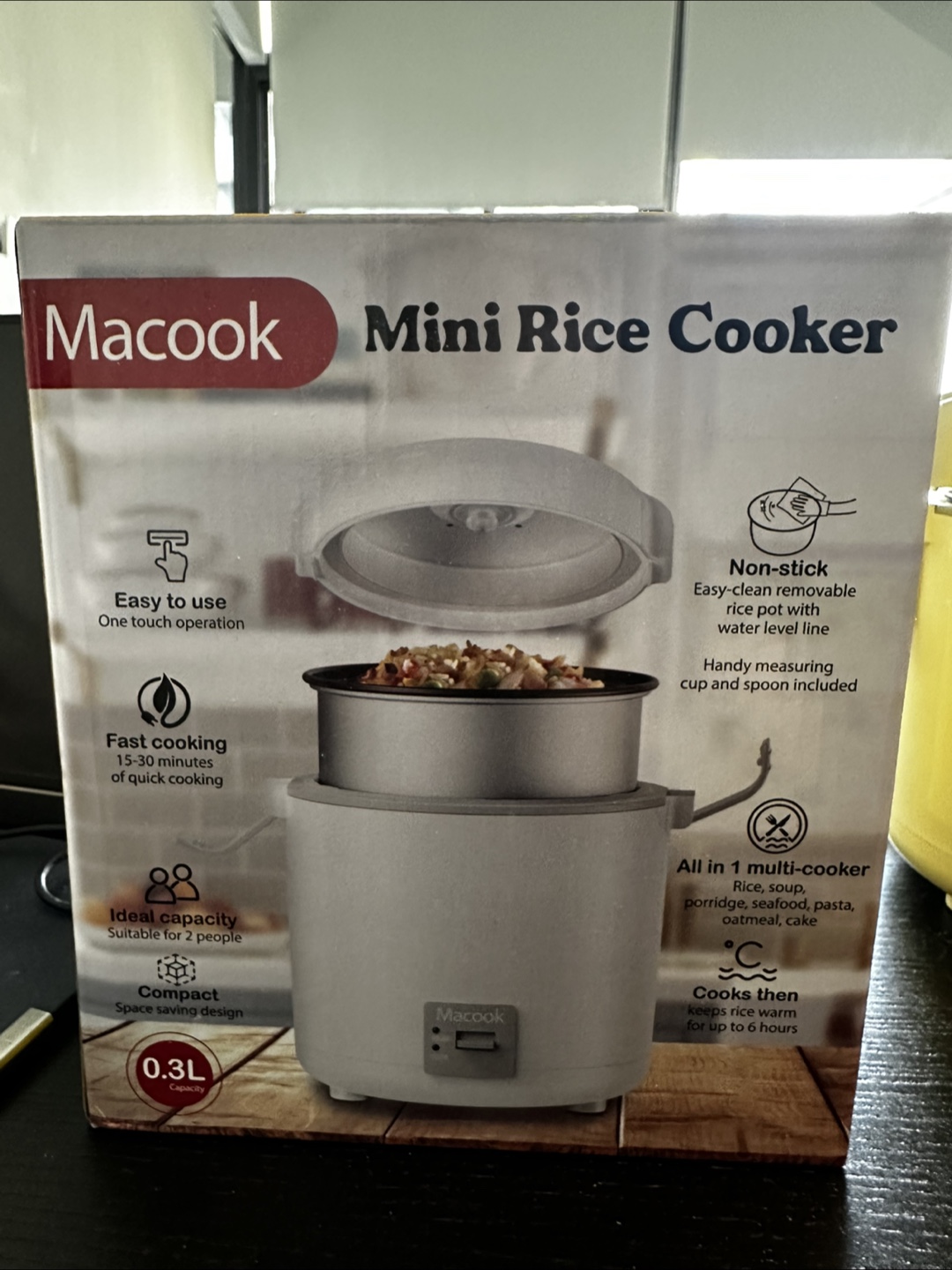 Macook Mini Rice Cooker - 0.3L Capacity - photo 5