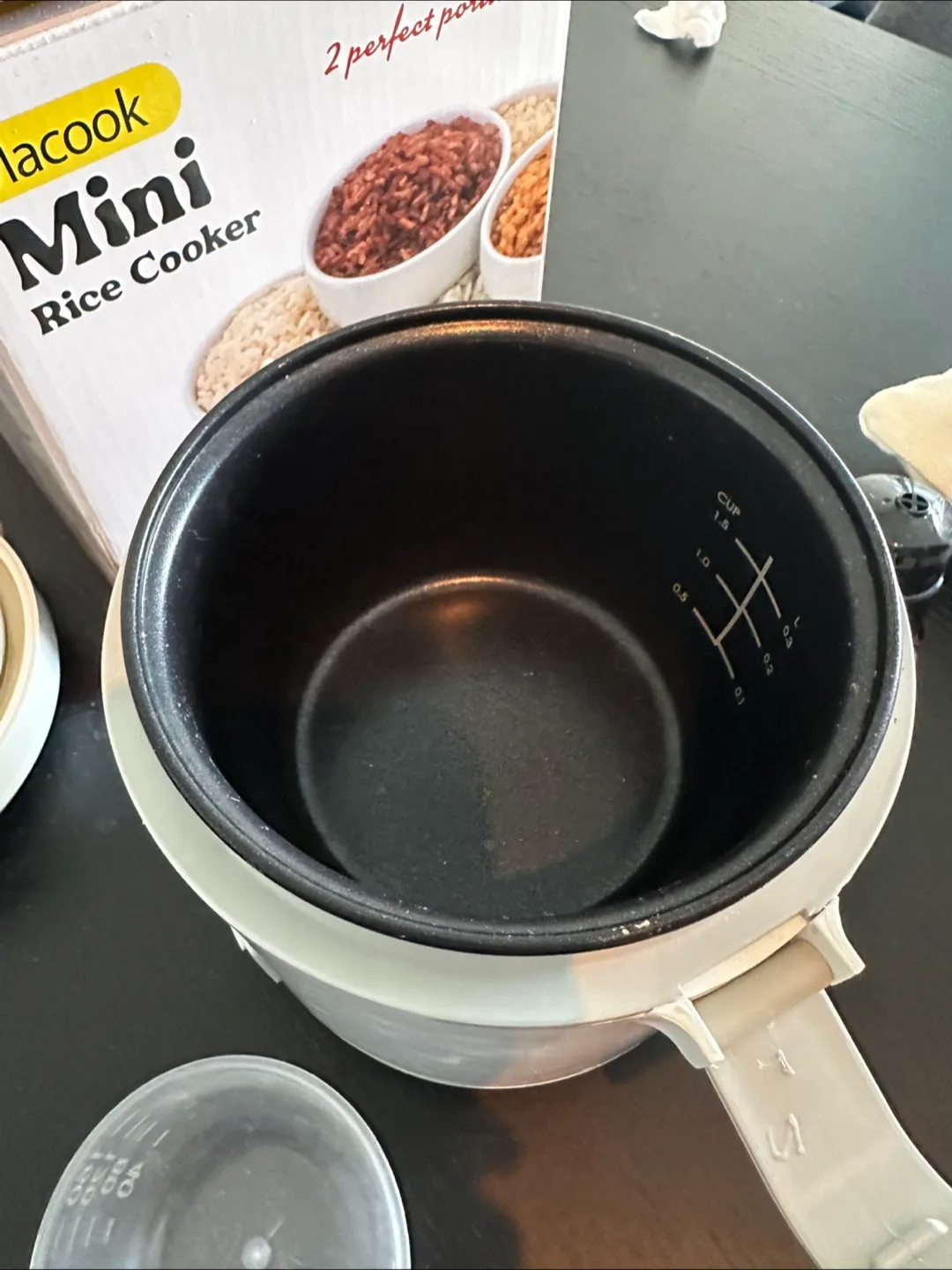 Macook Mini Rice Cooker - 0.3L Capacity image indicator(4)