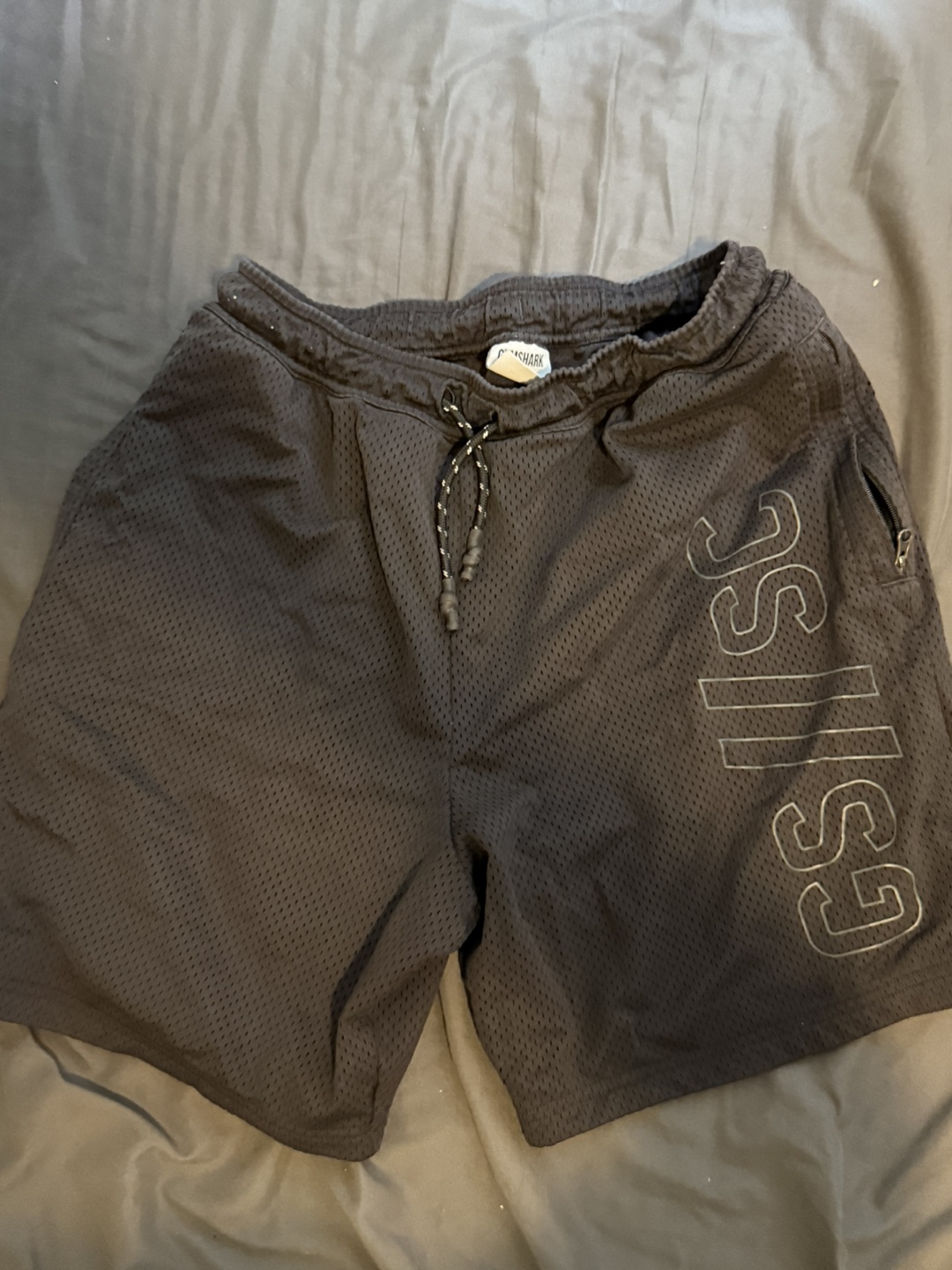 Gymshark Mesh Shorts - Black Steve Cook collection