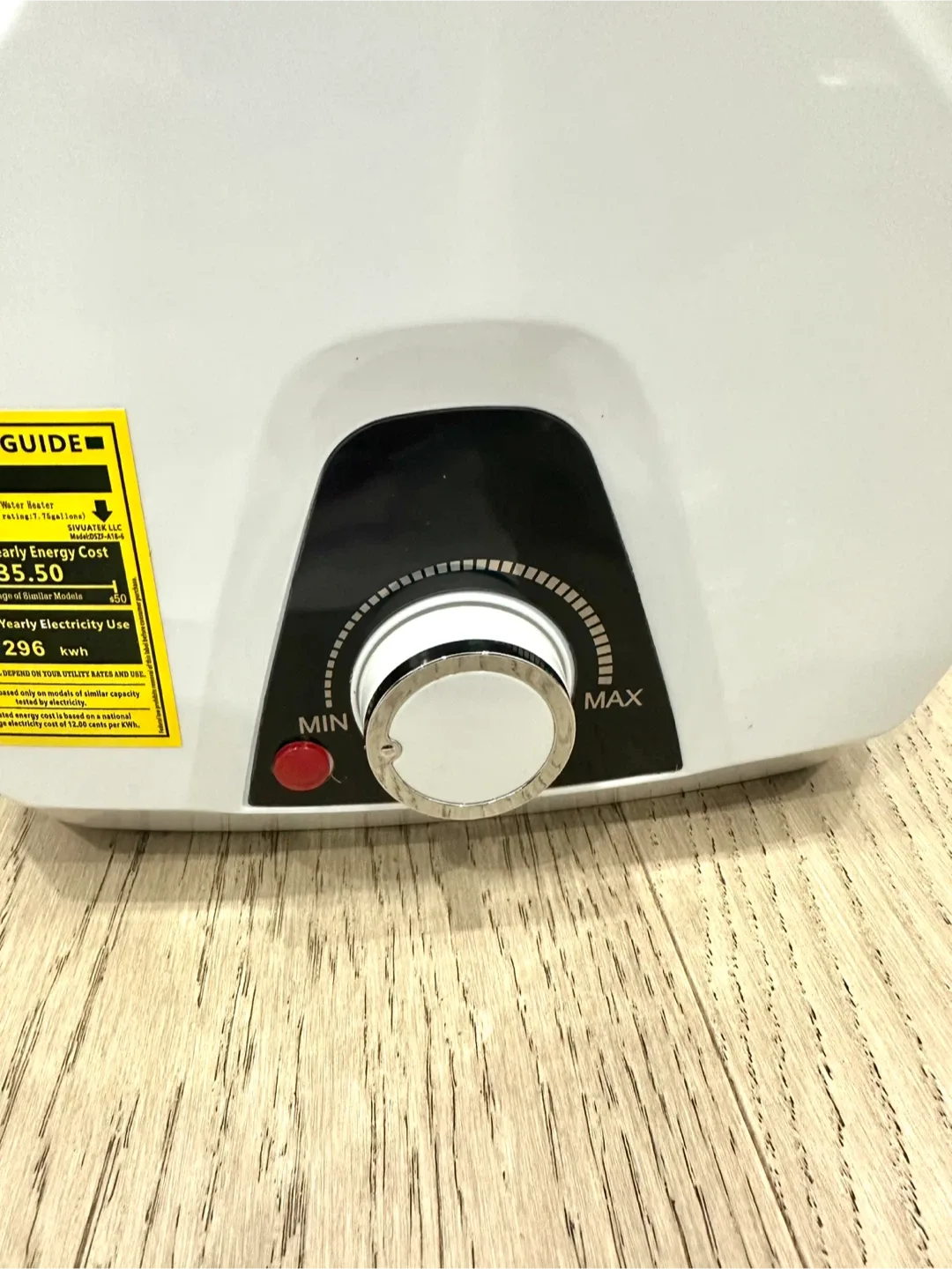 FVSTR Electric Water Heater - Like New! image indicator(5)